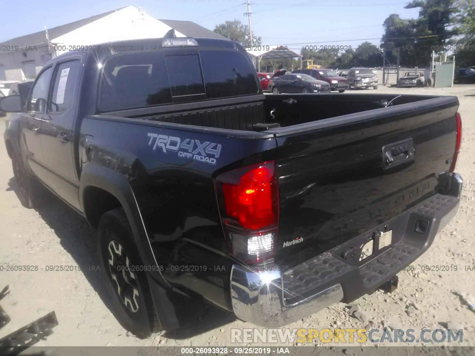 3 Photograph of a damaged car 5TFCZ5AN6KX183005 TOYOTA TACOMA 2019