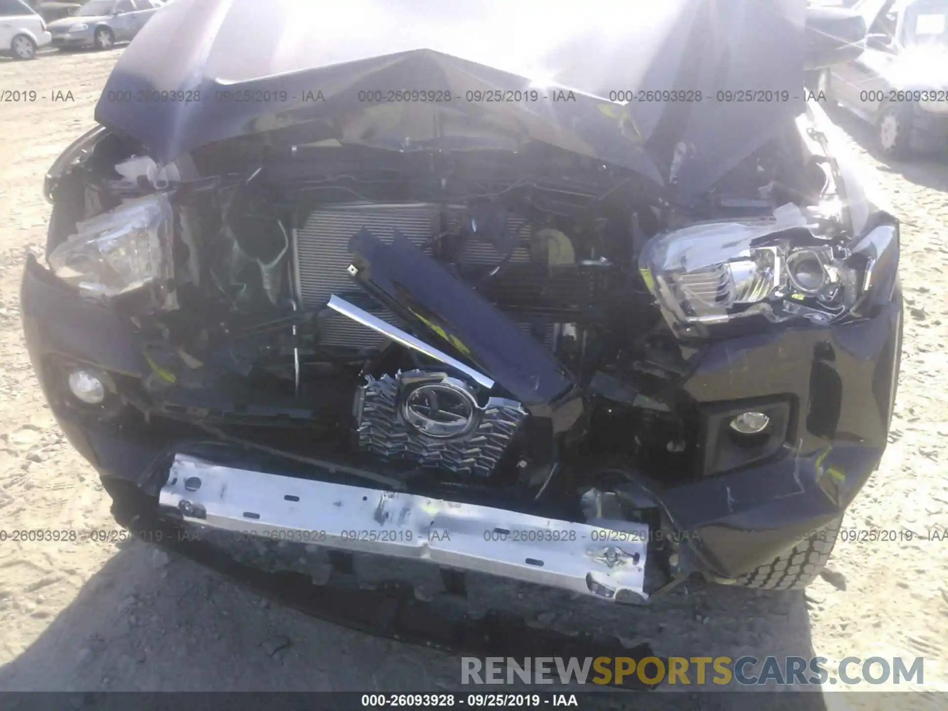 6 Photograph of a damaged car 5TFCZ5AN6KX183005 TOYOTA TACOMA 2019