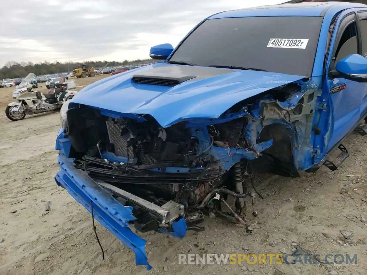 9 Photograph of a damaged car 5TFCZ5AN6KX185823 TOYOTA TACOMA 2019