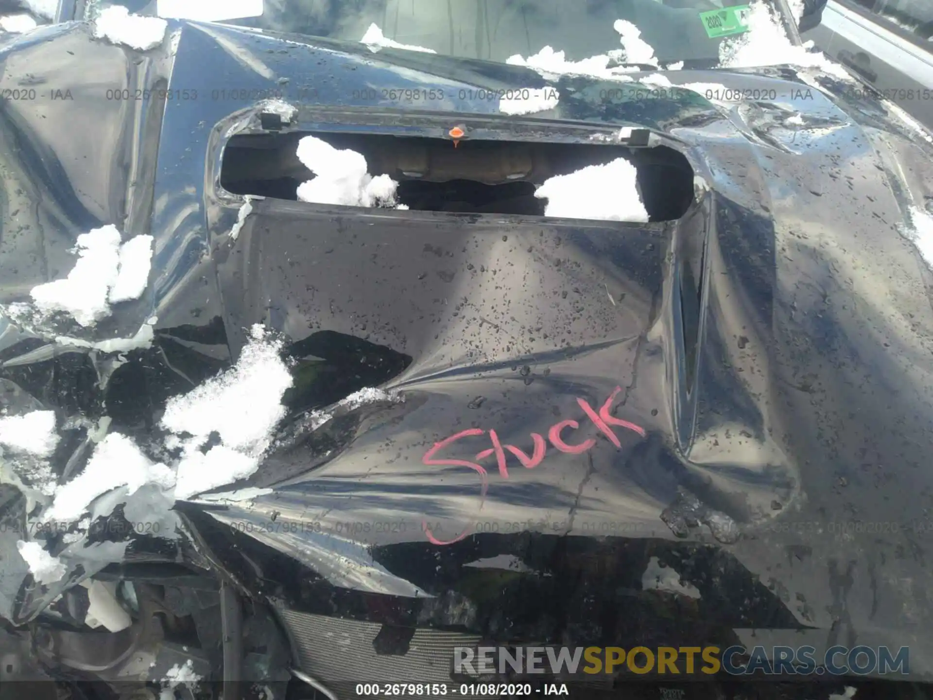 10 Photograph of a damaged car 5TFCZ5AN6KX188429 TOYOTA TACOMA 2019