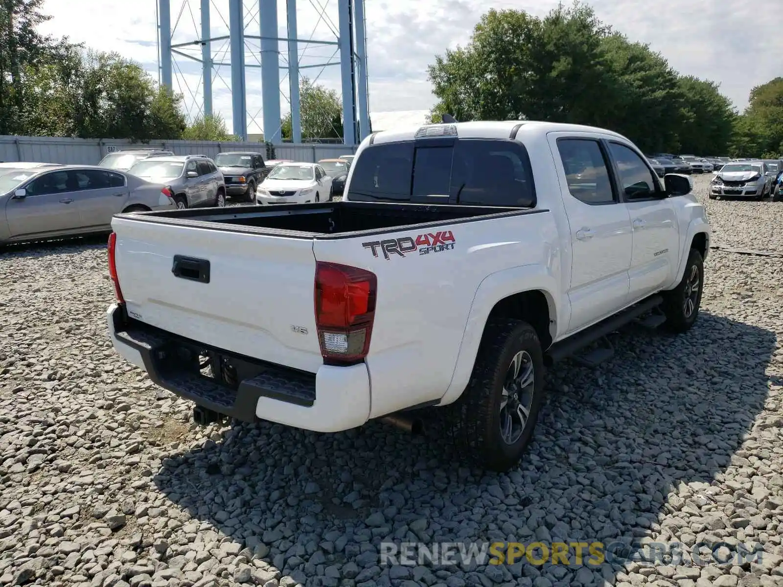 4 Photograph of a damaged car 5TFCZ5AN6KX191153 TOYOTA TACOMA 2019