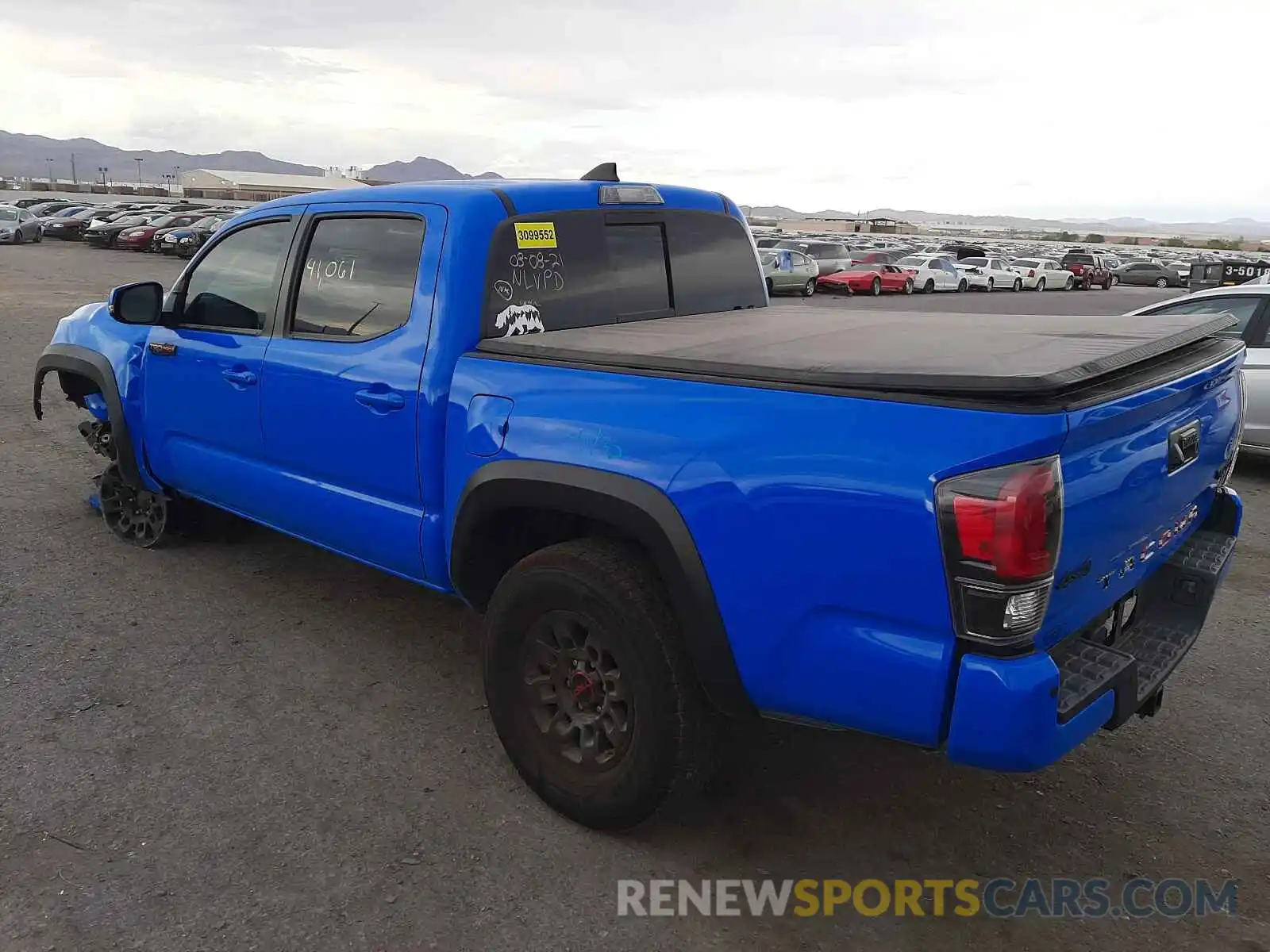 3 Photograph of a damaged car 5TFCZ5AN6KX201874 TOYOTA TACOMA 2019