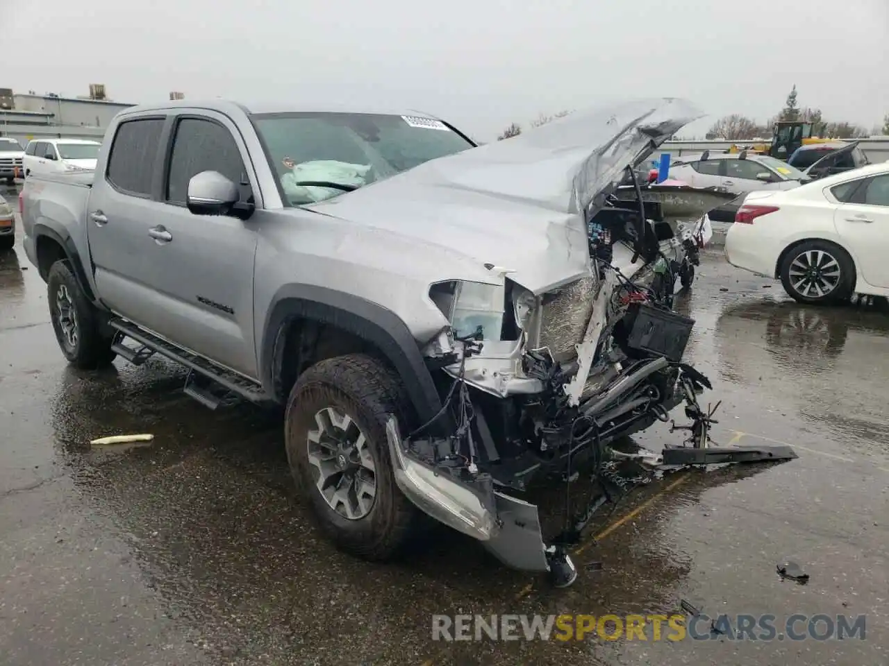 1 Photograph of a damaged car 5TFCZ5AN6KX208310 TOYOTA TACOMA 2019