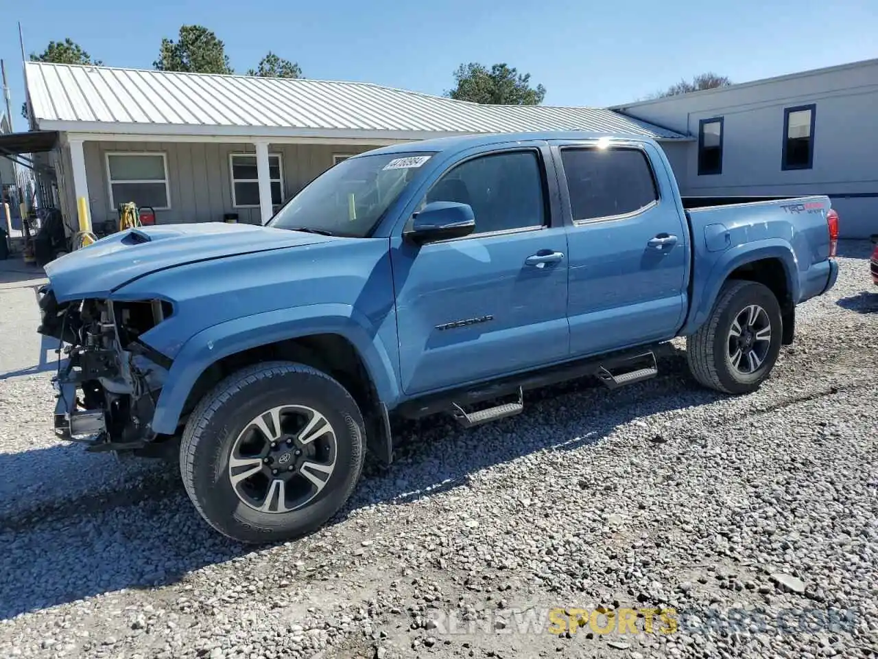 1 Photograph of a damaged car 5TFCZ5AN6KX208887 TOYOTA TACOMA 2019