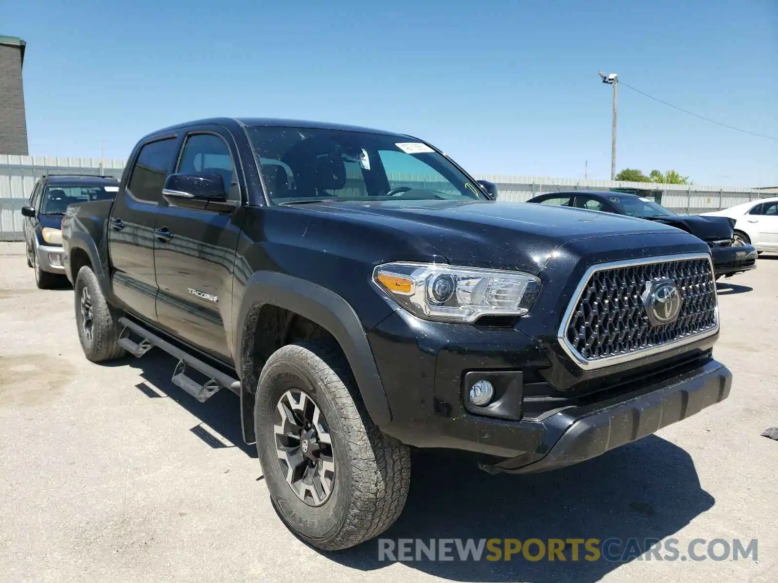 1 Photograph of a damaged car 5TFCZ5AN7KX178301 TOYOTA TACOMA 2019