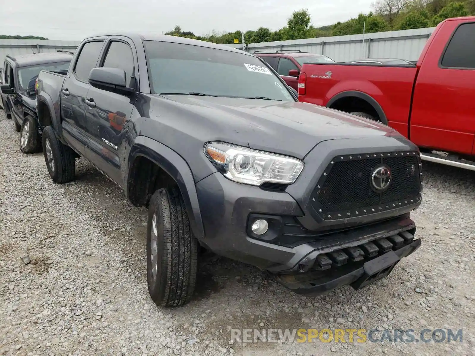 1 Photograph of a damaged car 5TFCZ5AN7KX179447 TOYOTA TACOMA 2019