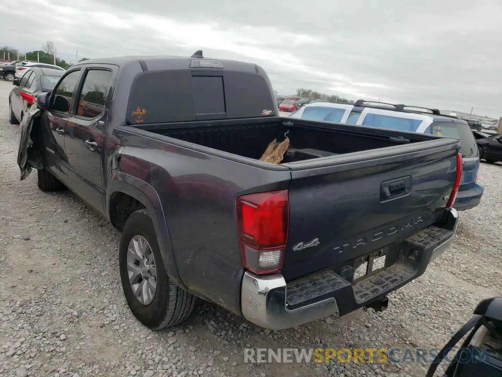 3 Photograph of a damaged car 5TFCZ5AN7KX179447 TOYOTA TACOMA 2019