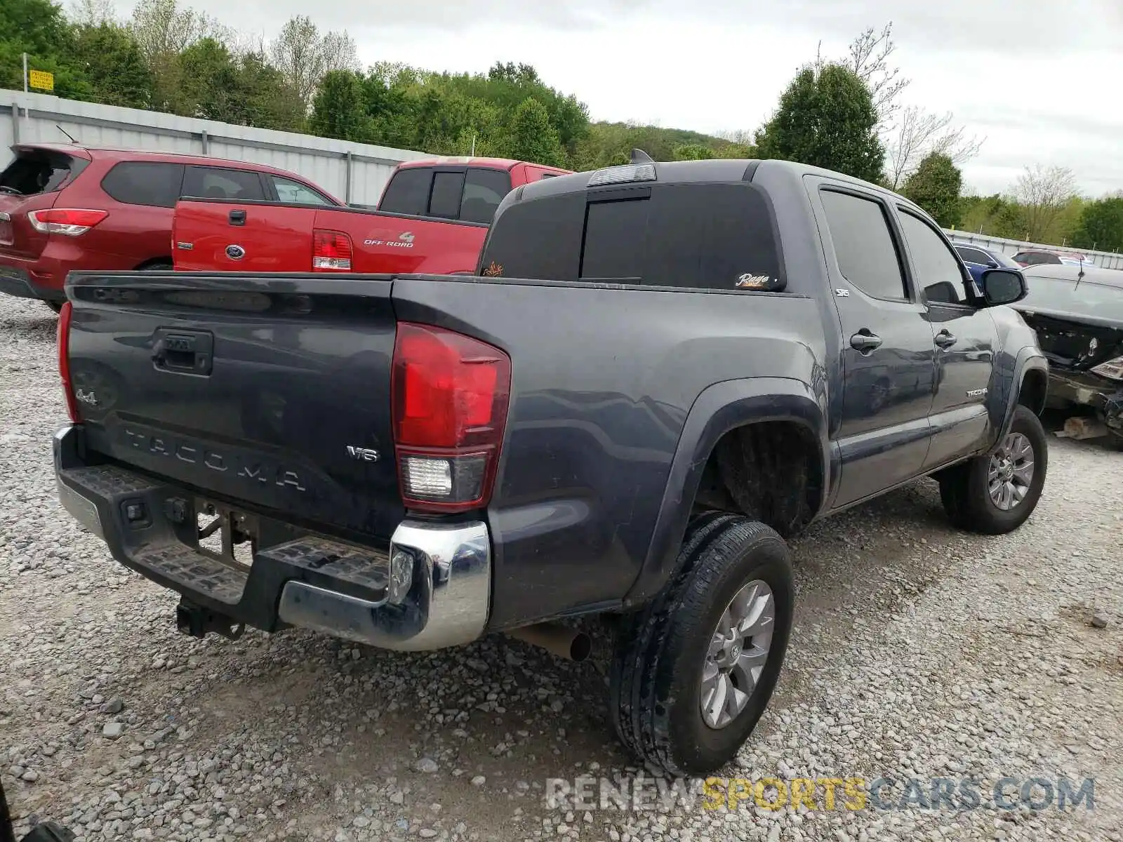 4 Photograph of a damaged car 5TFCZ5AN7KX179447 TOYOTA TACOMA 2019