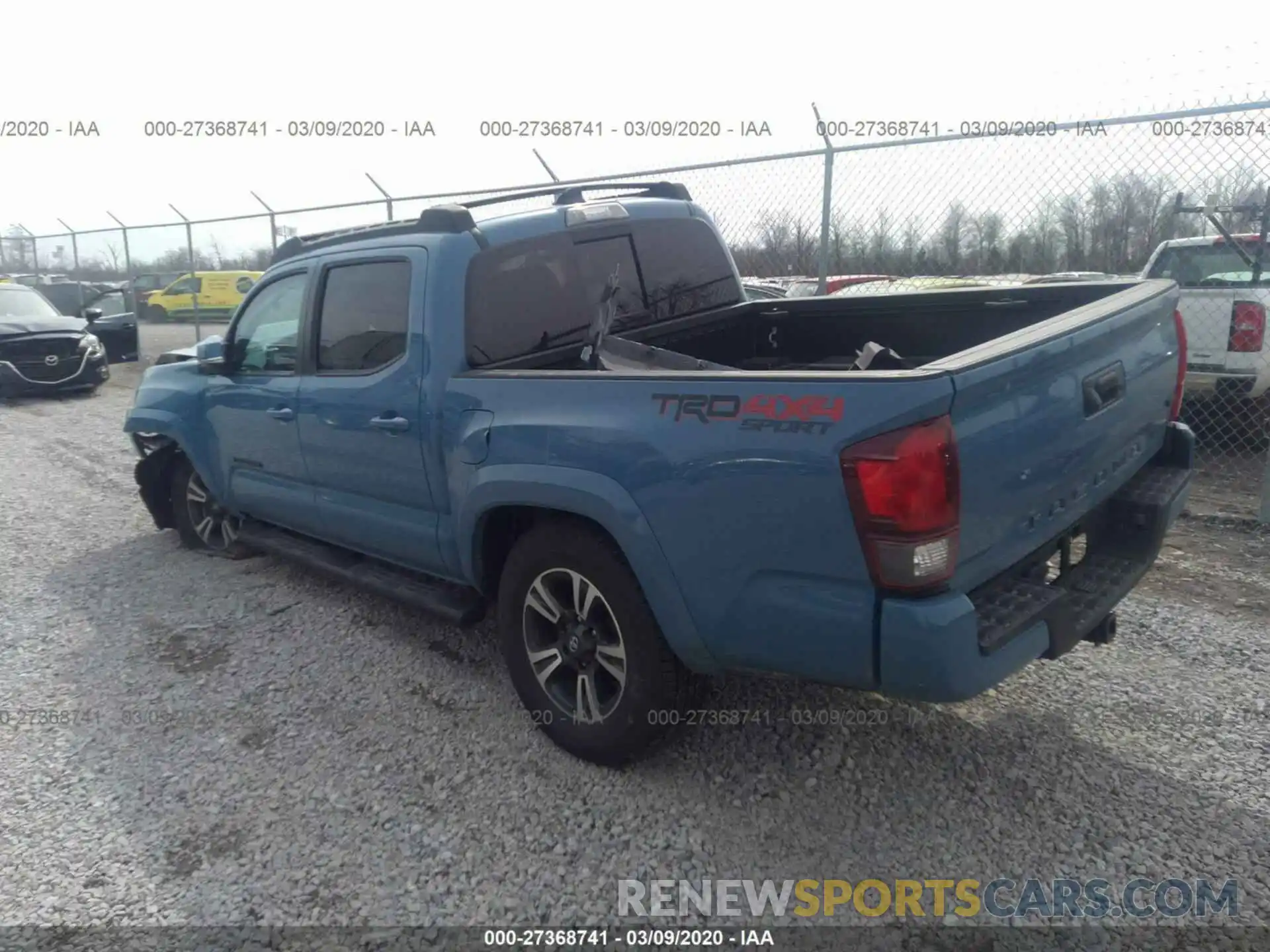 3 Photograph of a damaged car 5TFCZ5AN7KX179724 TOYOTA TACOMA 2019