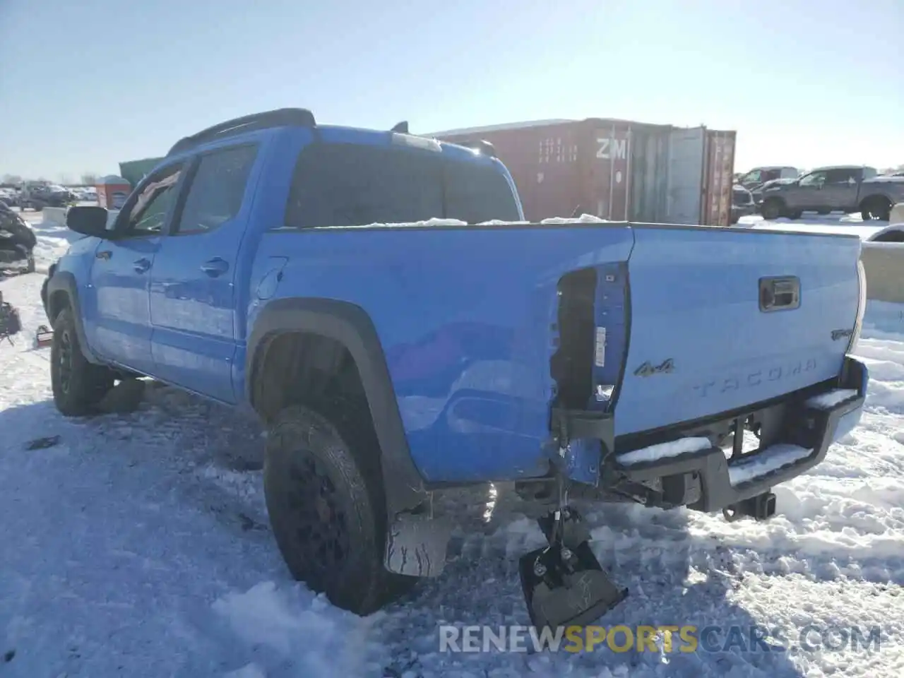 3 Photograph of a damaged car 5TFCZ5AN7KX181926 TOYOTA TACOMA 2019