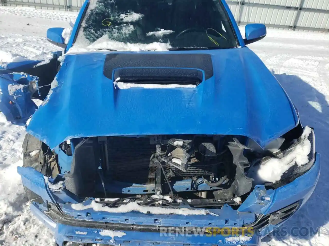 7 Photograph of a damaged car 5TFCZ5AN7KX181926 TOYOTA TACOMA 2019