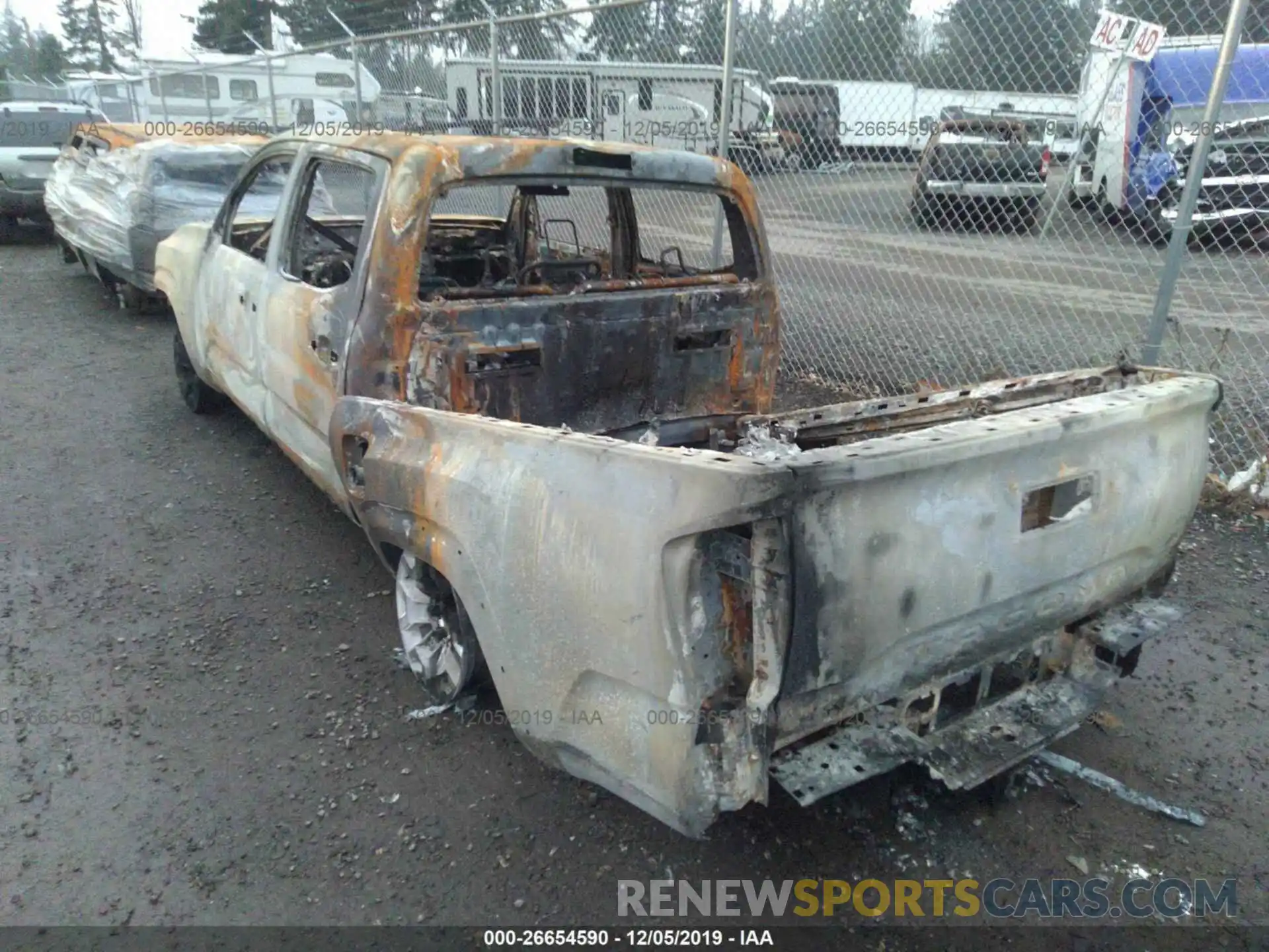 3 Photograph of a damaged car 5TFCZ5AN7KX190030 TOYOTA TACOMA 2019