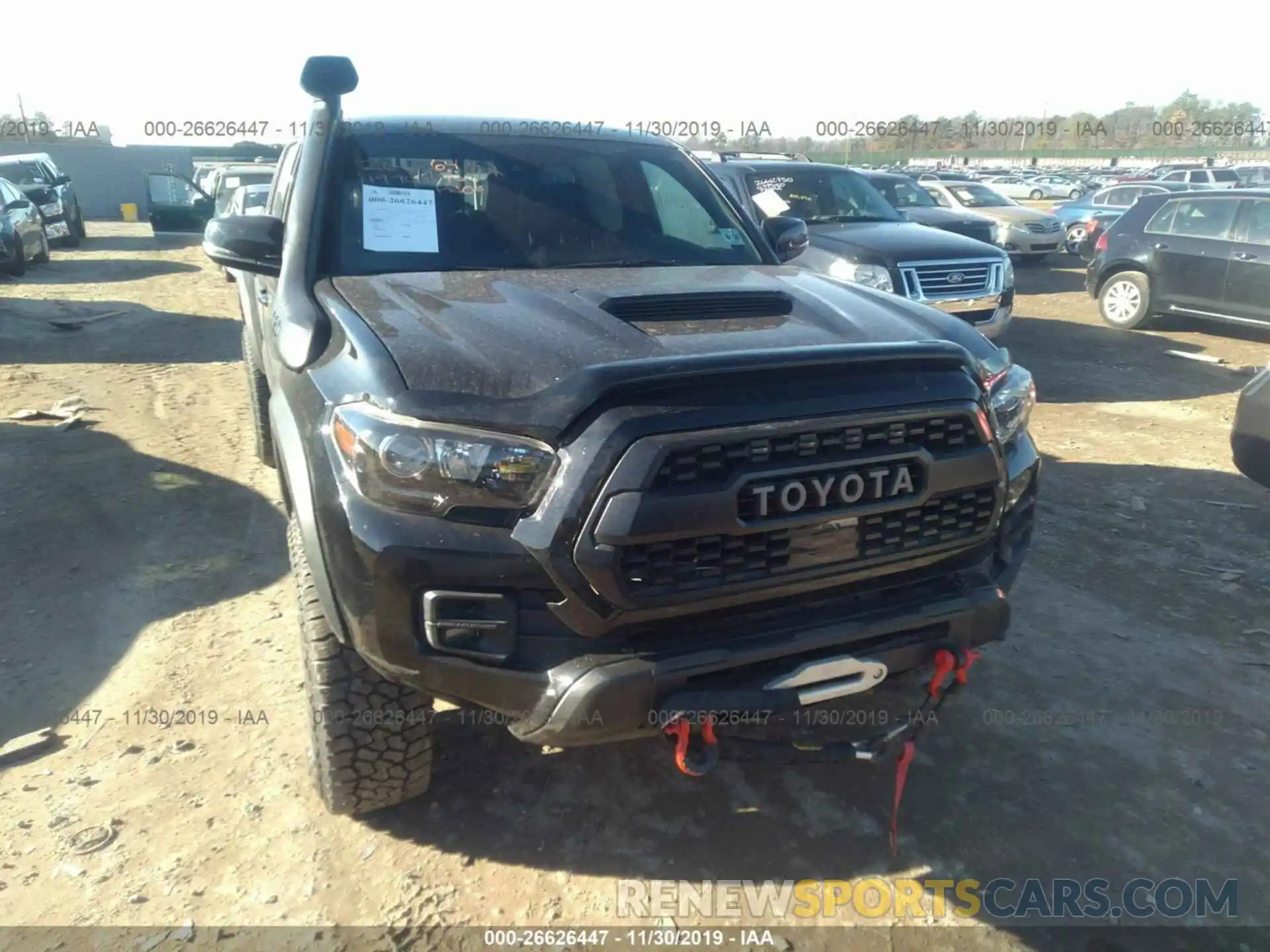 6 Photograph of a damaged car 5TFCZ5AN7KX192683 TOYOTA TACOMA 2019