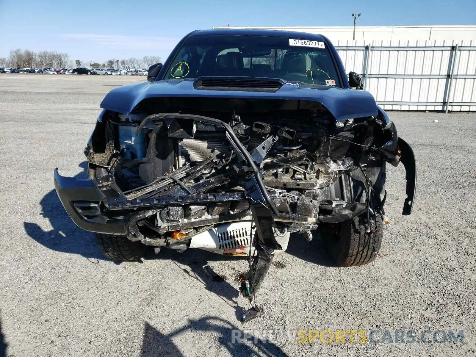 9 Photograph of a damaged car 5TFCZ5AN7KX192814 TOYOTA TACOMA 2019