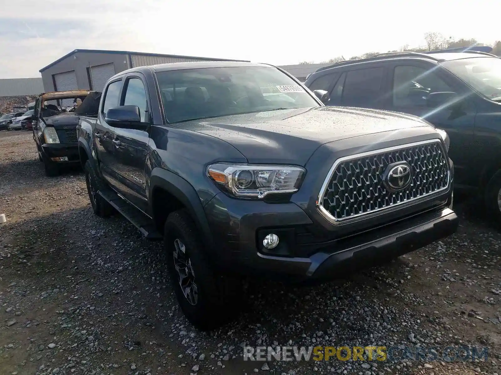 1 Photograph of a damaged car 5TFCZ5AN7KX194742 TOYOTA TACOMA 2019