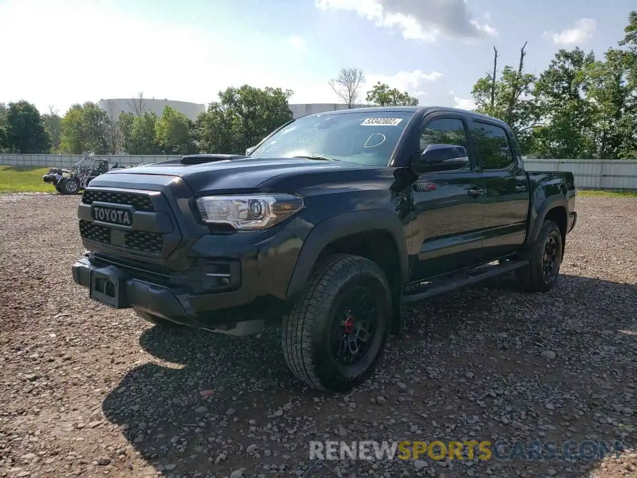 2 Photograph of a damaged car 5TFCZ5AN7KX195180 TOYOTA TACOMA 2019