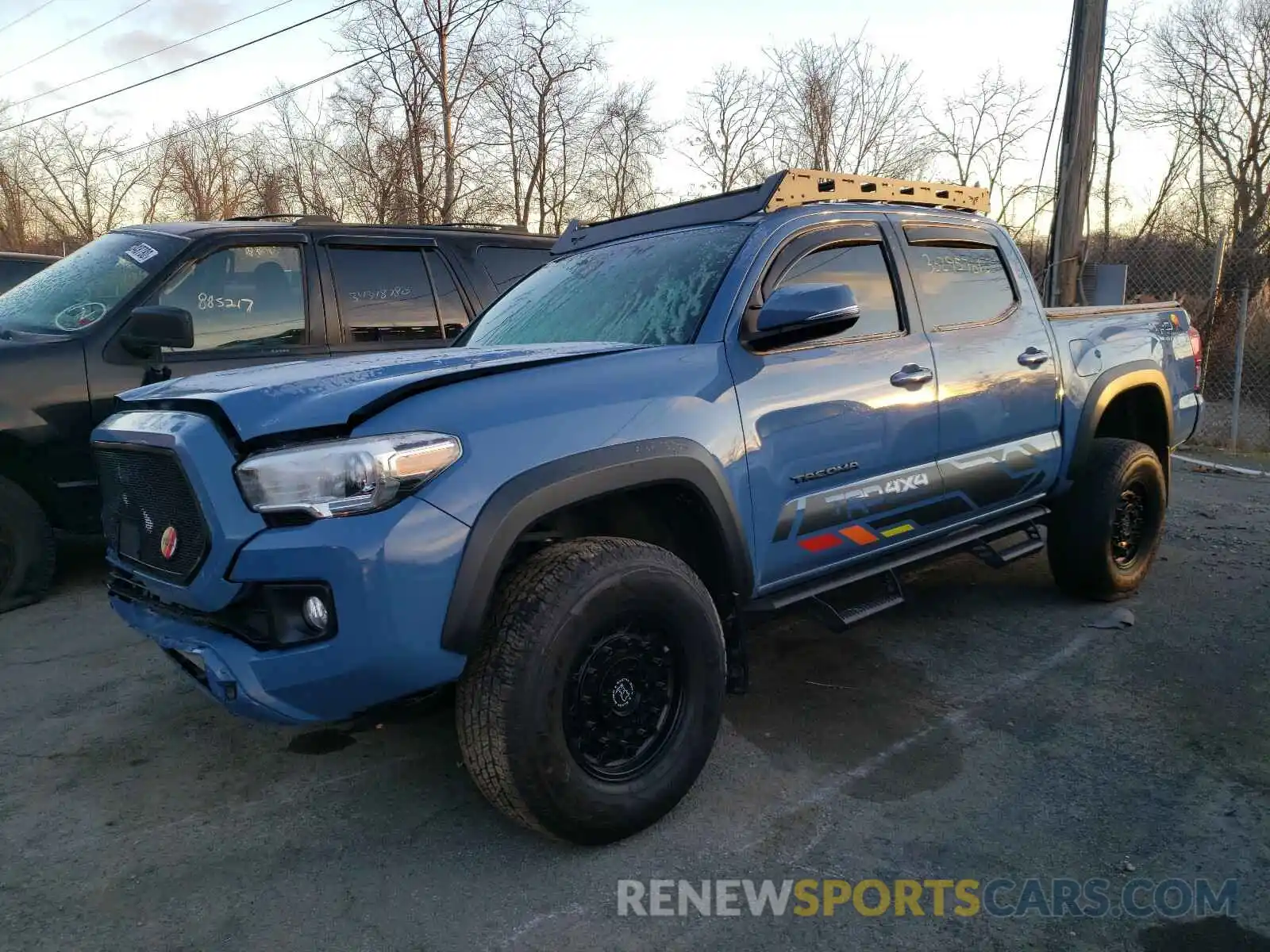 2 Photograph of a damaged car 5TFCZ5AN7KX196099 TOYOTA TACOMA 2019