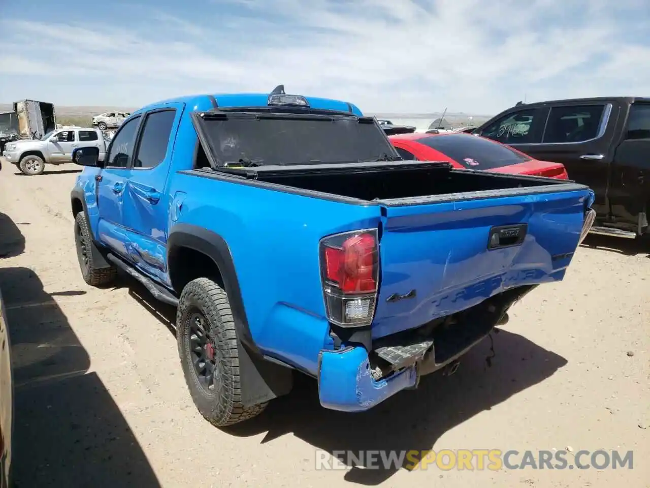 3 Photograph of a damaged car 5TFCZ5AN7KX201544 TOYOTA TACOMA 2019