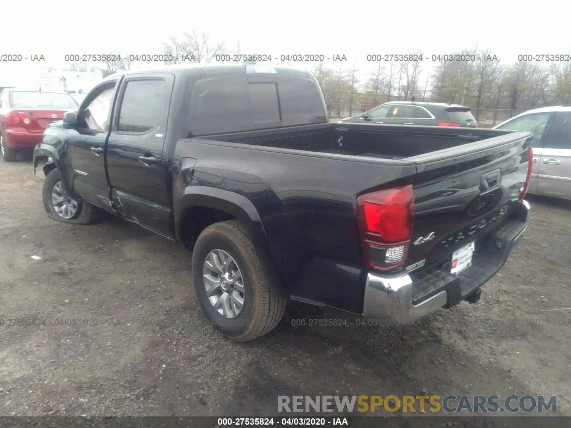 3 Photograph of a damaged car 5TFCZ5AN7KX205092 TOYOTA TACOMA 2019