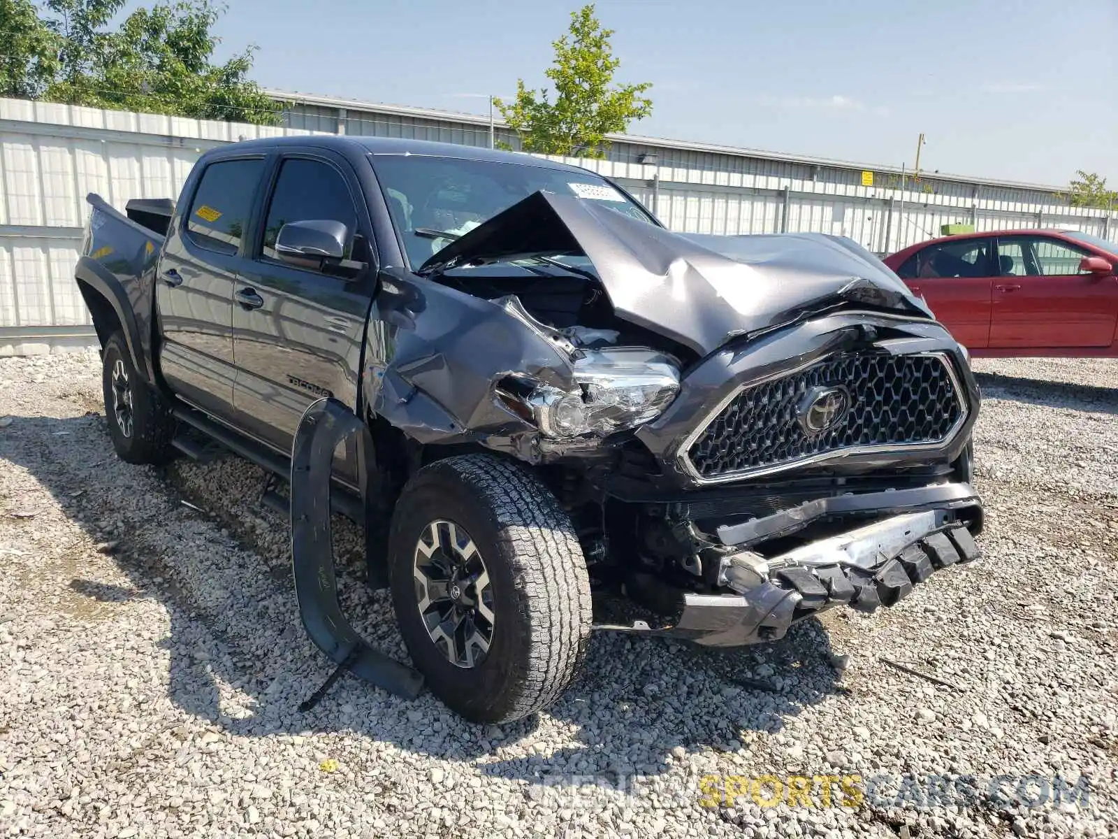 9 Photograph of a damaged car 5TFCZ5AN7KX207764 TOYOTA TACOMA 2019