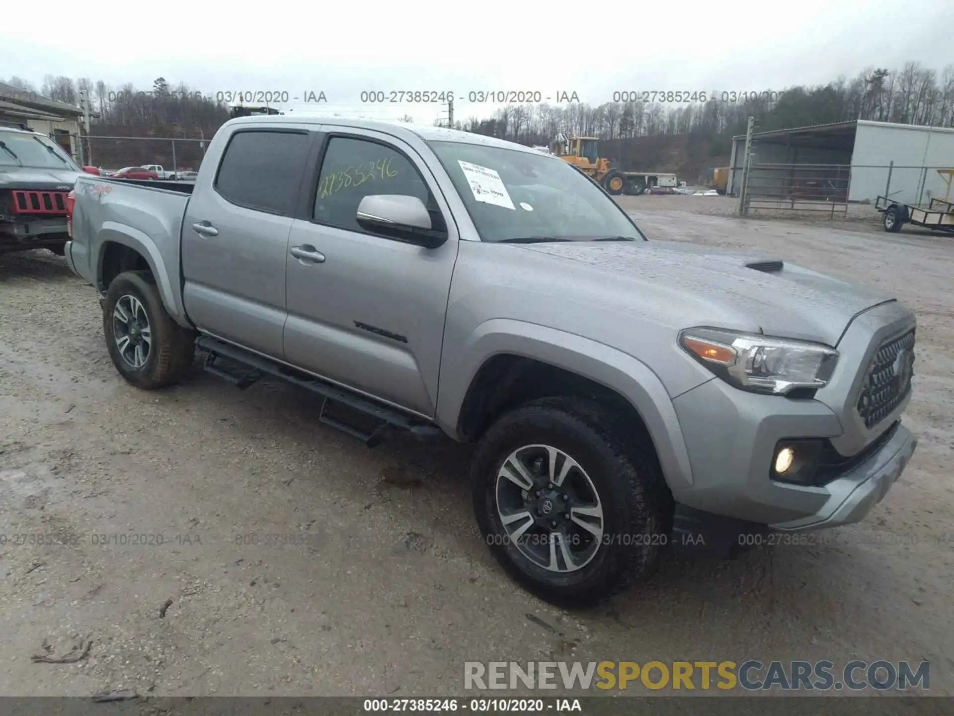 1 Photograph of a damaged car 5TFCZ5AN7KX208025 TOYOTA TACOMA 2019