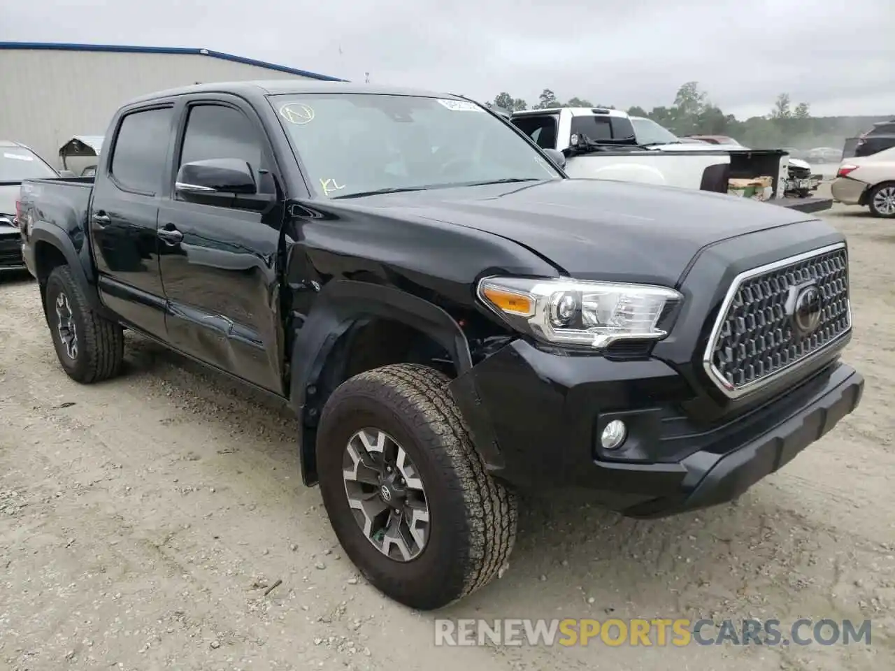 1 Photograph of a damaged car 5TFCZ5AN7KX210499 TOYOTA TACOMA 2019