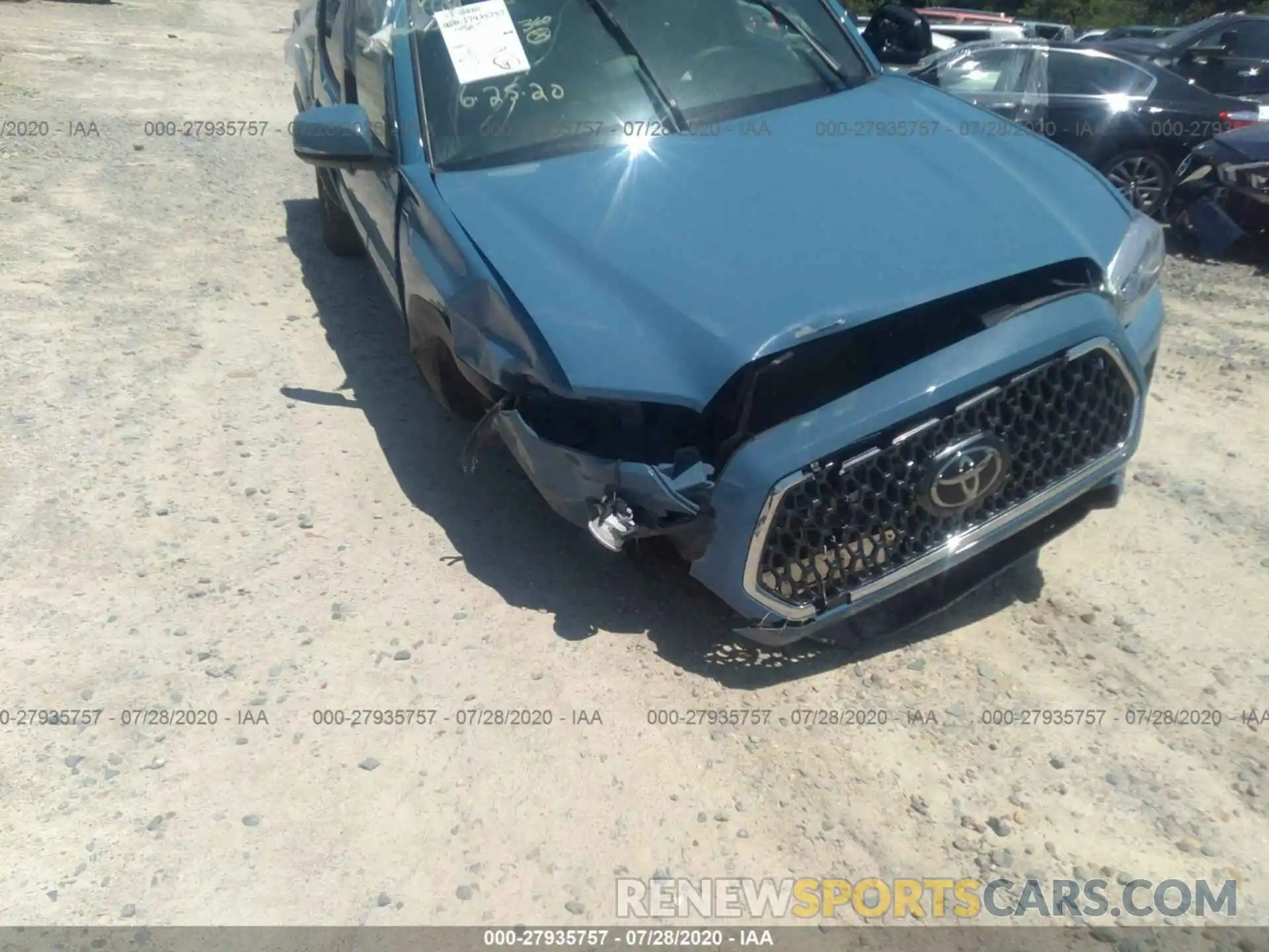 6 Photograph of a damaged car 5TFCZ5AN8KX174418 TOYOTA TACOMA 2019