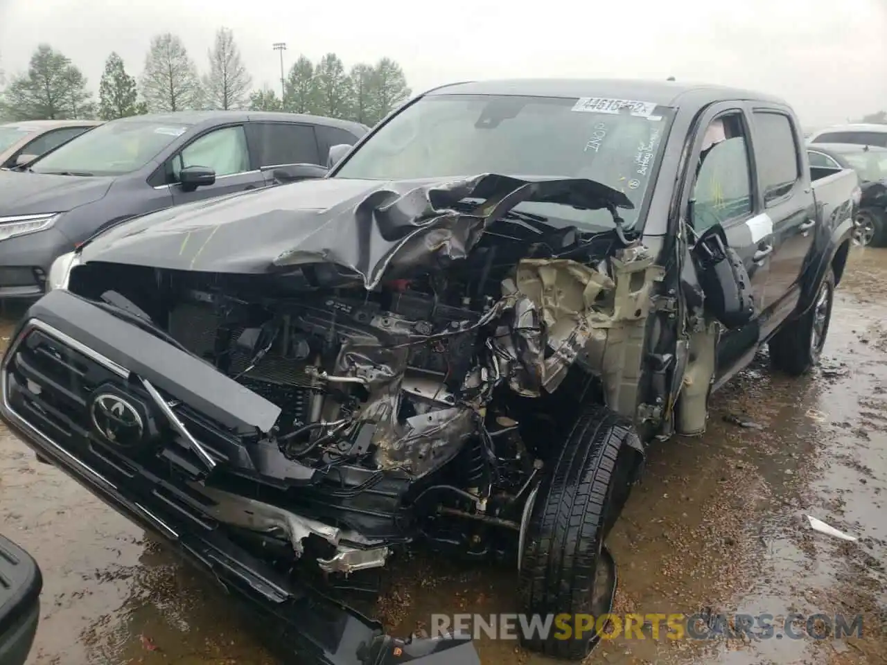 9 Photograph of a damaged car 5TFCZ5AN8KX186441 TOYOTA TACOMA 2019