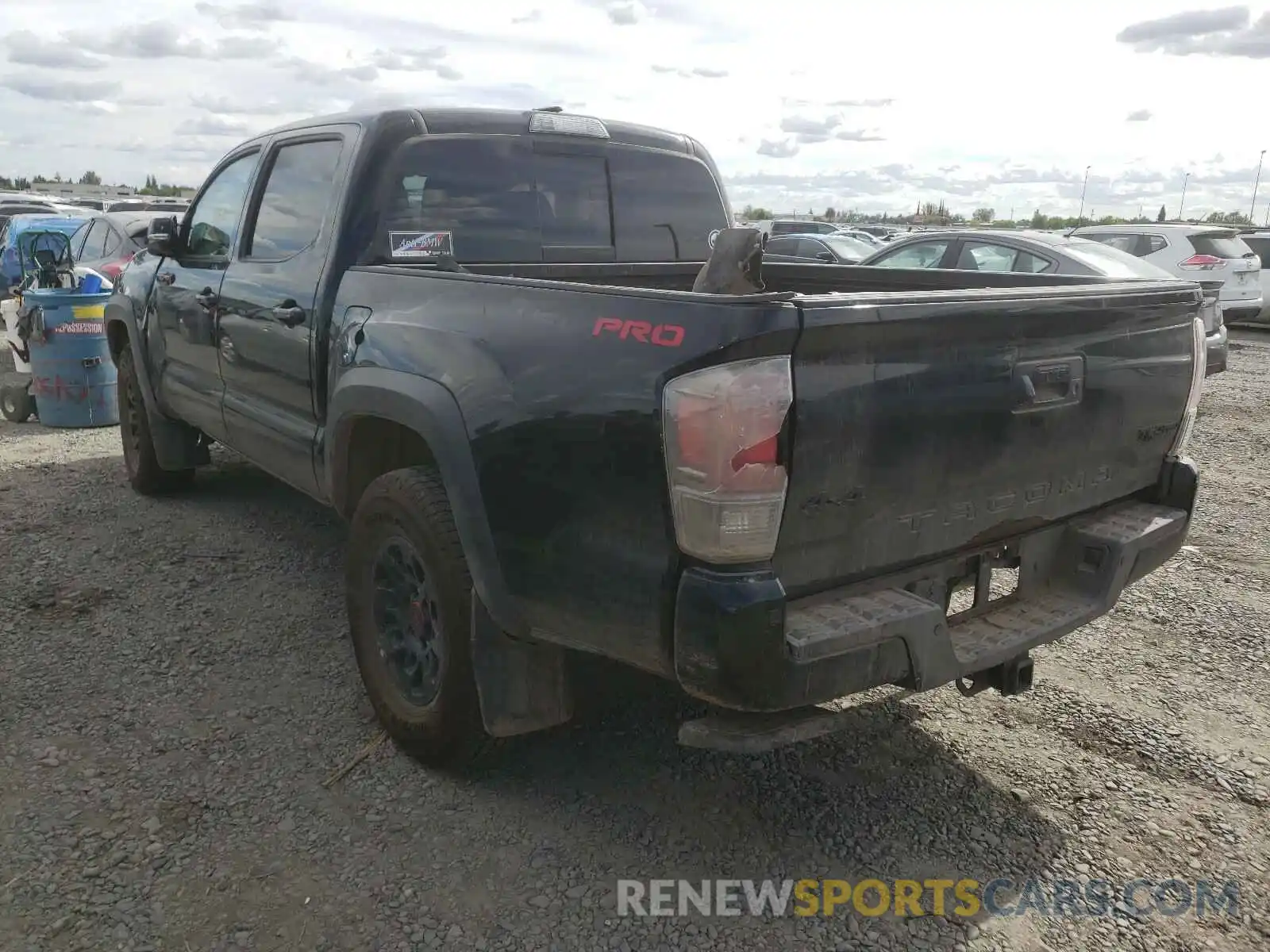 3 Photograph of a damaged car 5TFCZ5AN8KX190604 TOYOTA TACOMA 2019