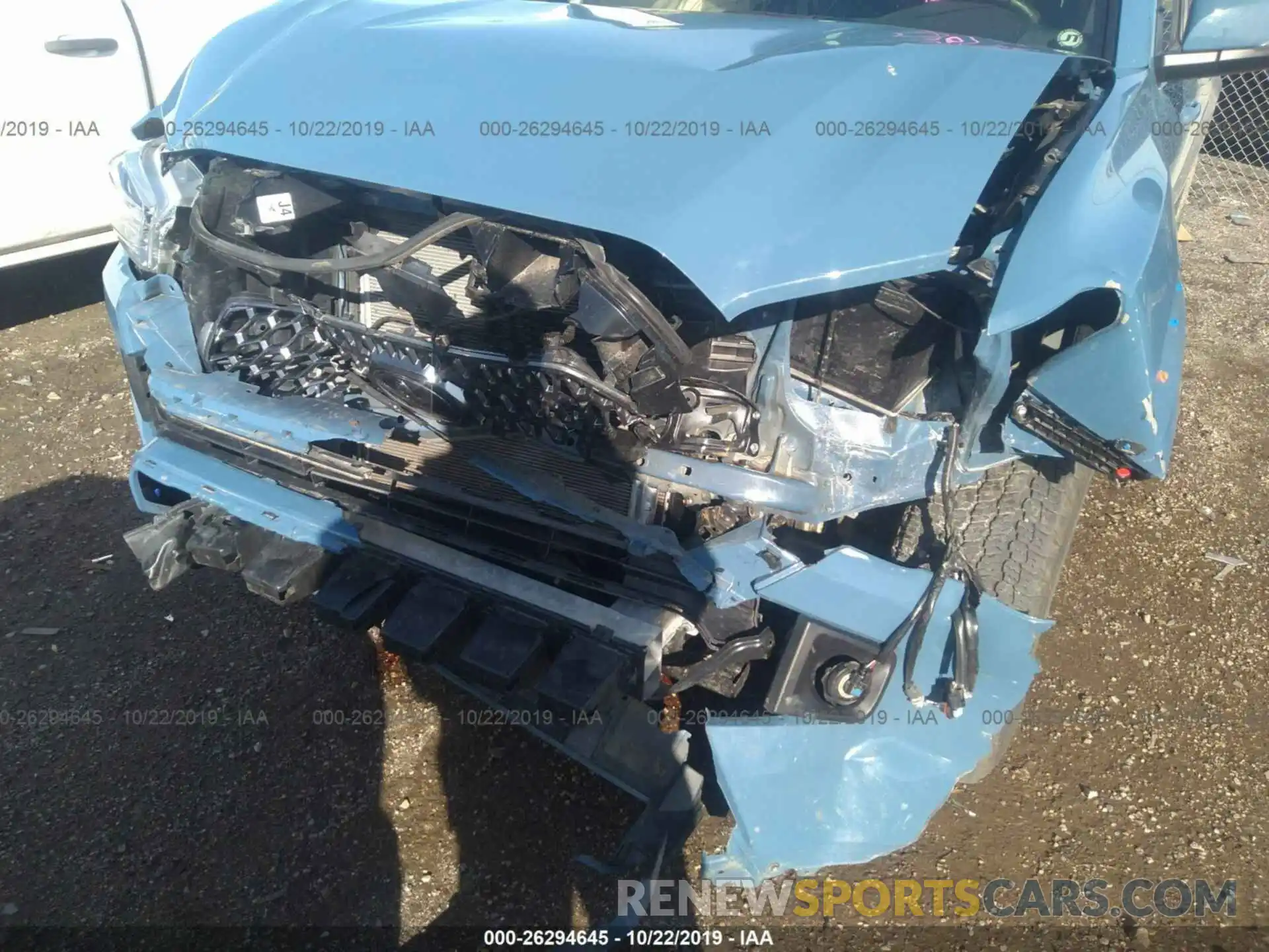 6 Photograph of a damaged car 5TFCZ5AN8KX192238 TOYOTA TACOMA 2019