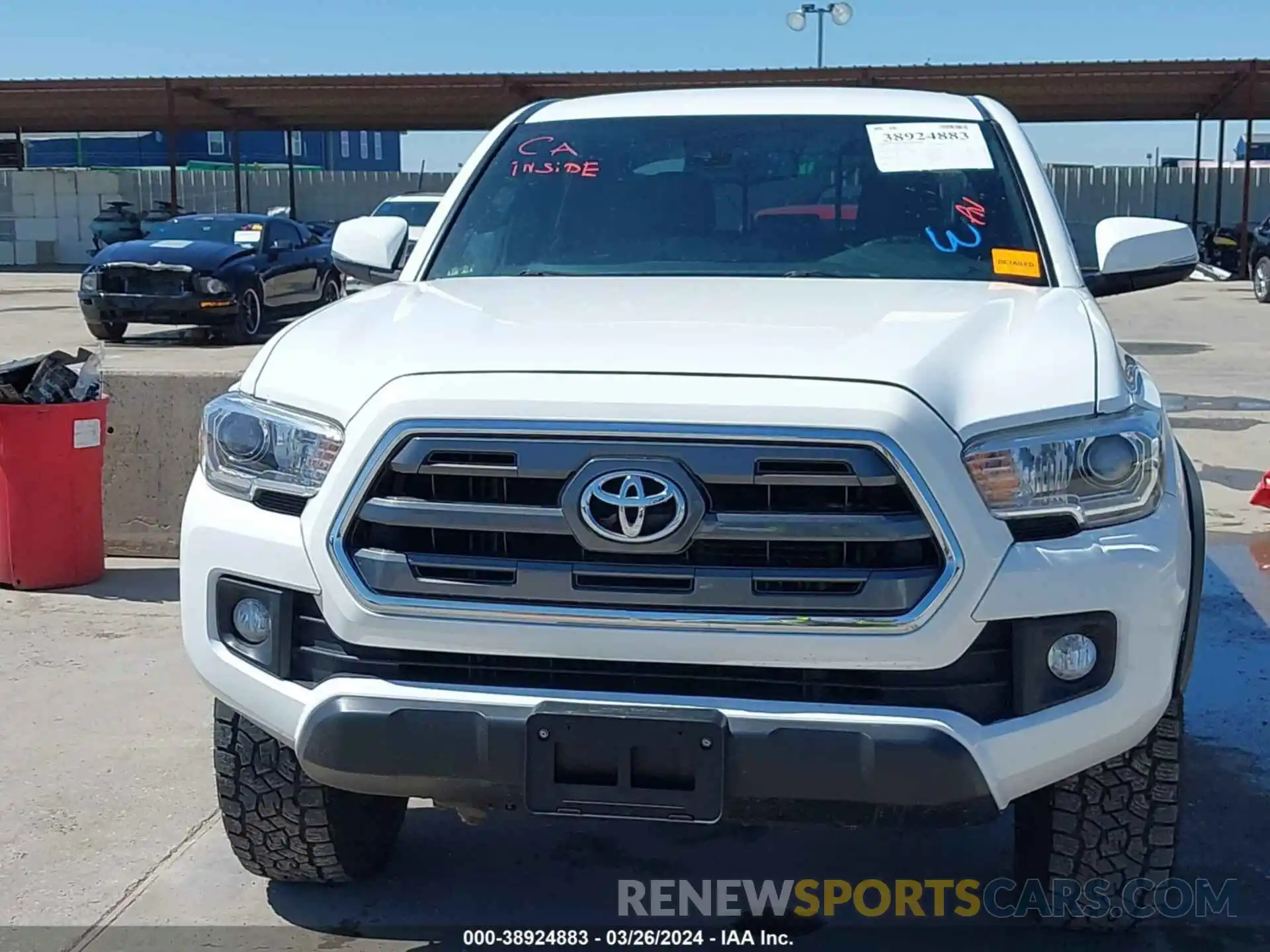 12 Photograph of a damaged car 5TFCZ5AN8KX207773 TOYOTA TACOMA 2019