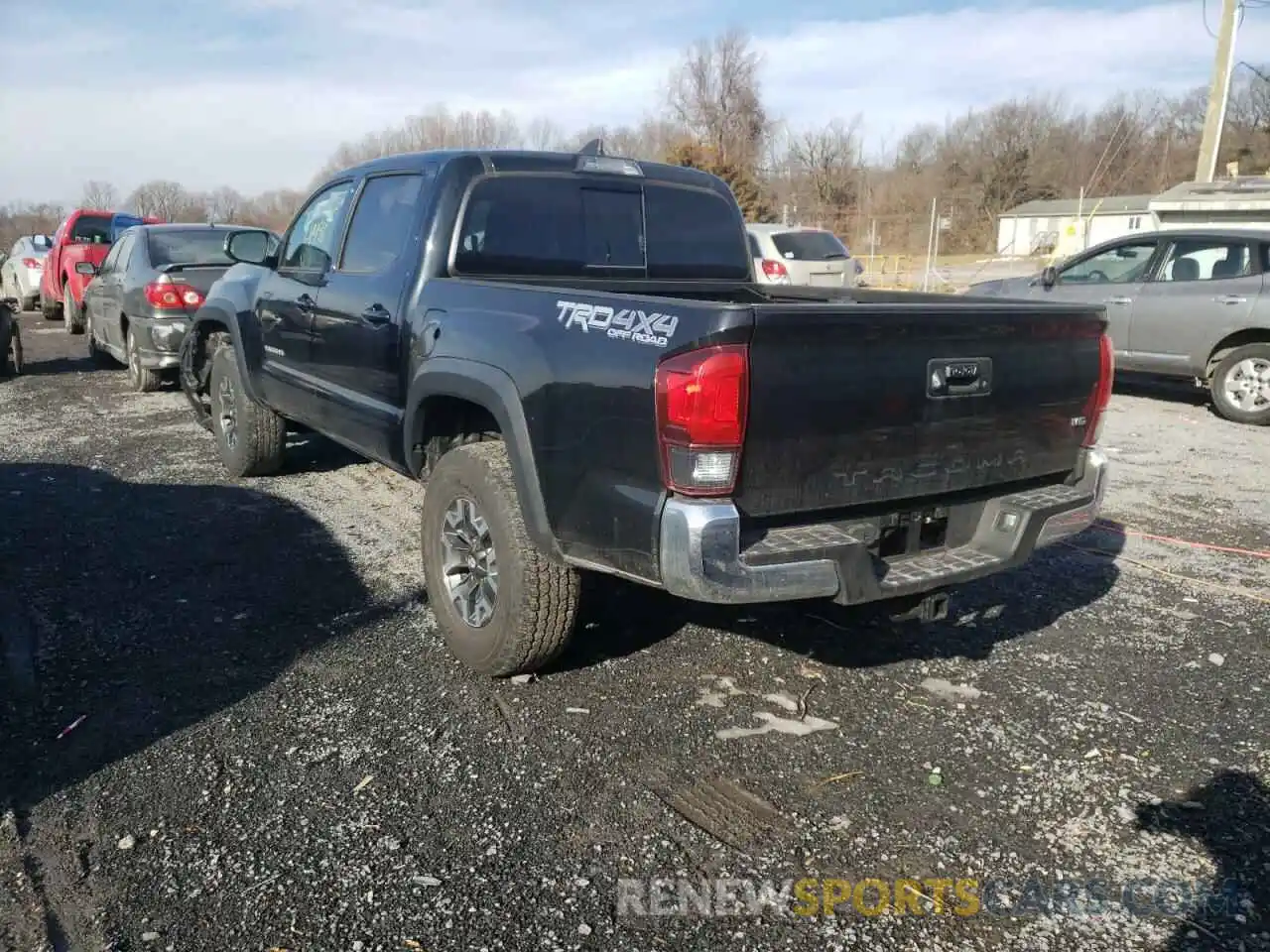 3 Photograph of a damaged car 5TFCZ5AN9KX169714 TOYOTA TACOMA 2019