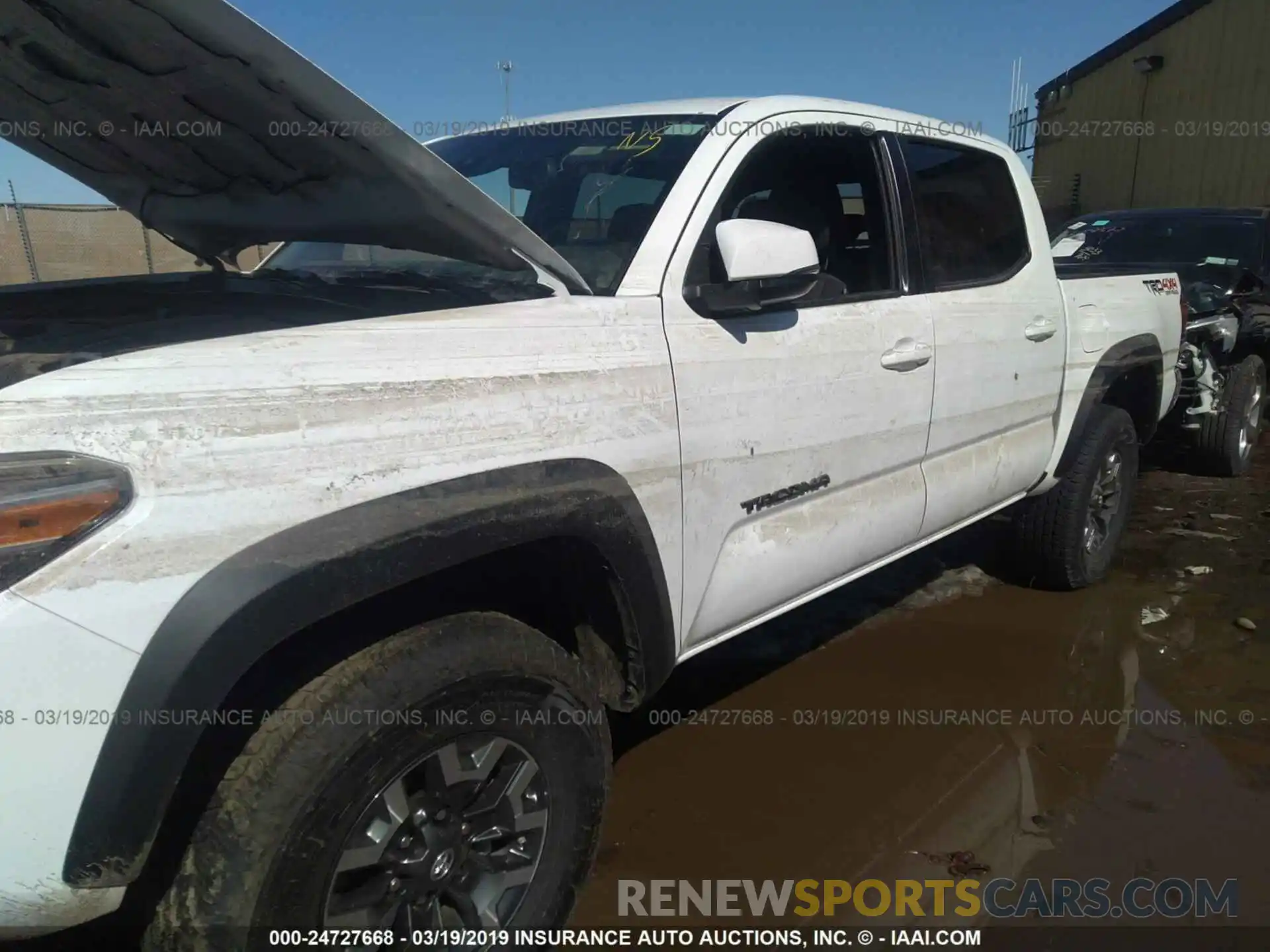 6 Фотография поврежденного автомобиля 5TFCZ5AN9KX169776 TOYOTA TACOMA 2019