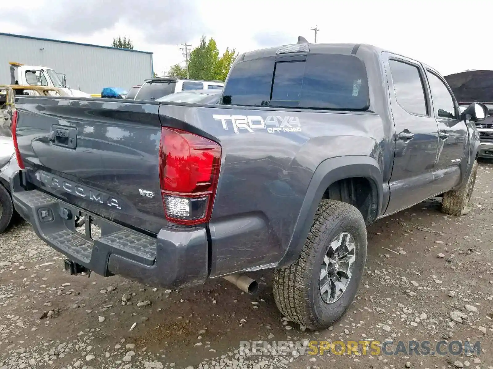 4 Photograph of a damaged car 5TFCZ5AN9KX171351 TOYOTA TACOMA 2019