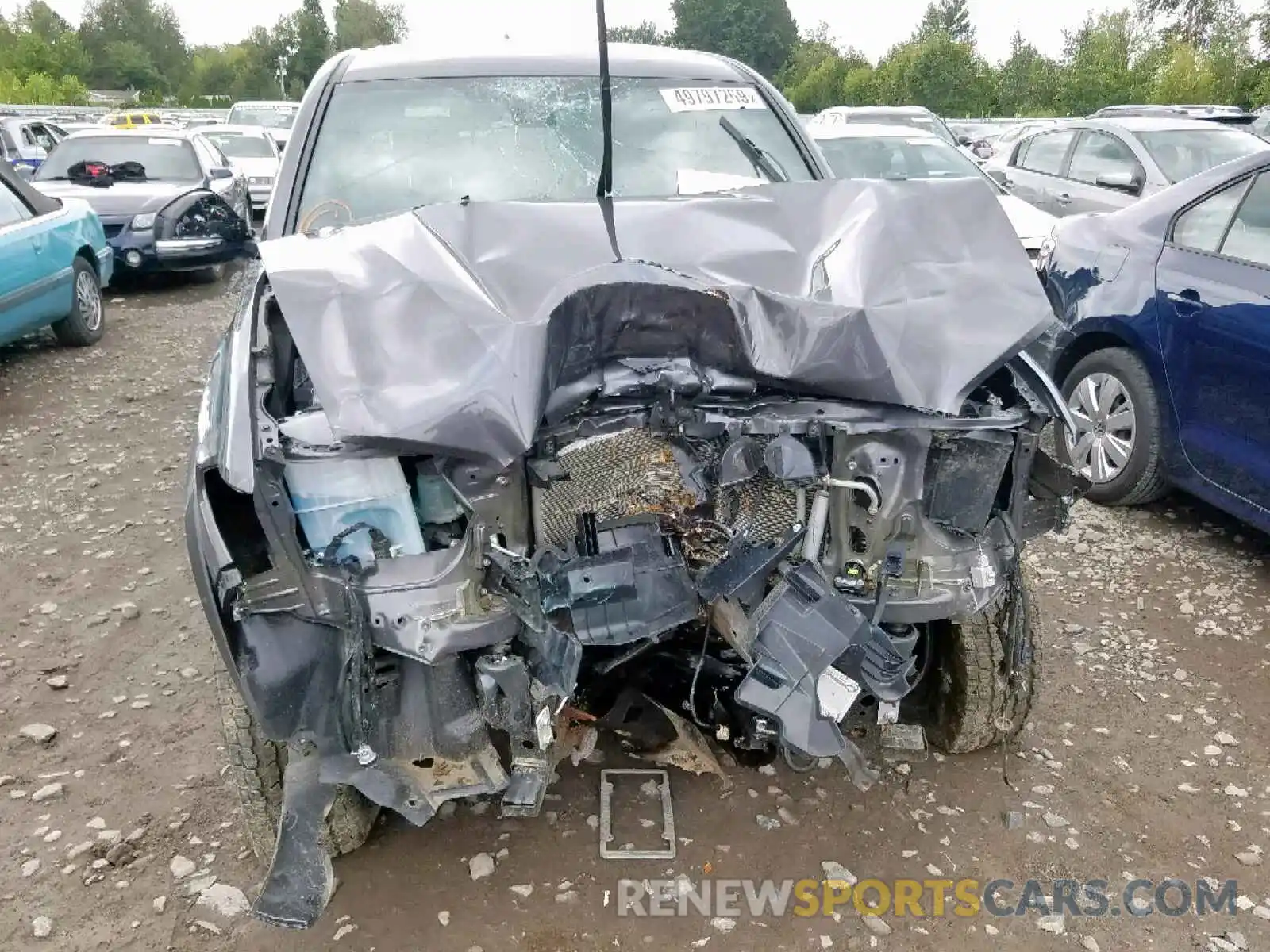 9 Photograph of a damaged car 5TFCZ5AN9KX171351 TOYOTA TACOMA 2019