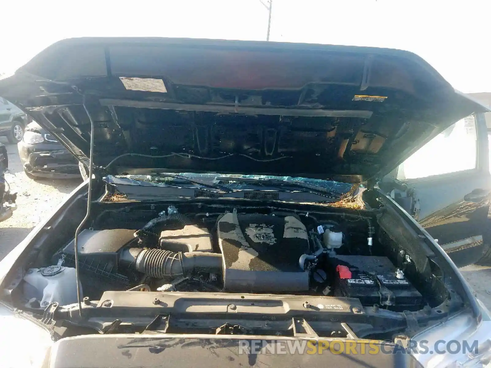 7 Photograph of a damaged car 5TFCZ5AN9KX174119 TOYOTA TACOMA 2019