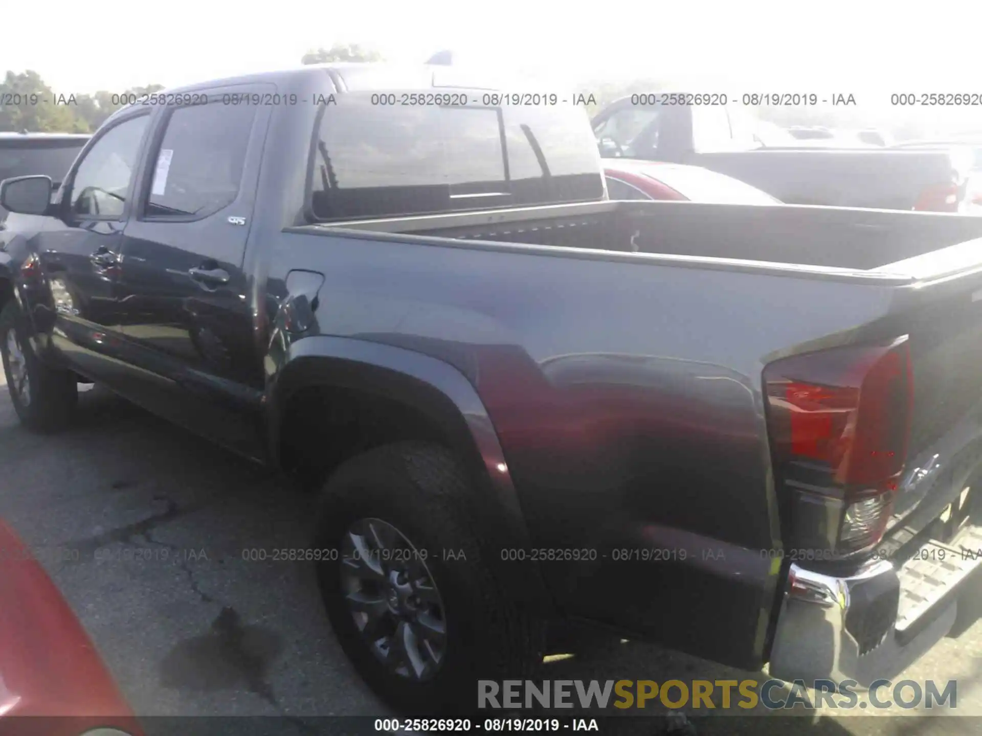 3 Photograph of a damaged car 5TFCZ5AN9KX175626 TOYOTA TACOMA 2019