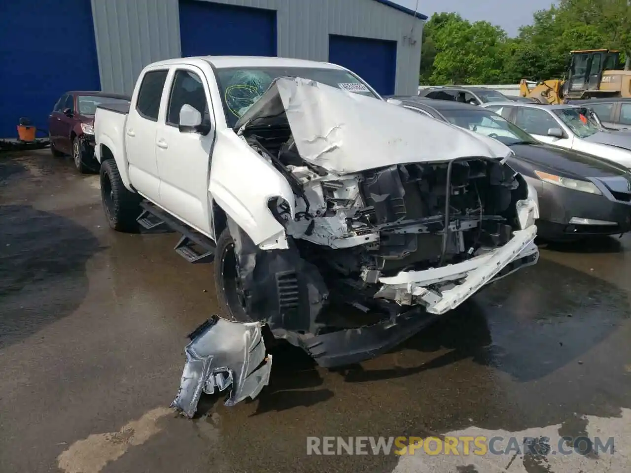 1 Photograph of a damaged car 5TFCZ5AN9KX176257 TOYOTA TACOMA 2019