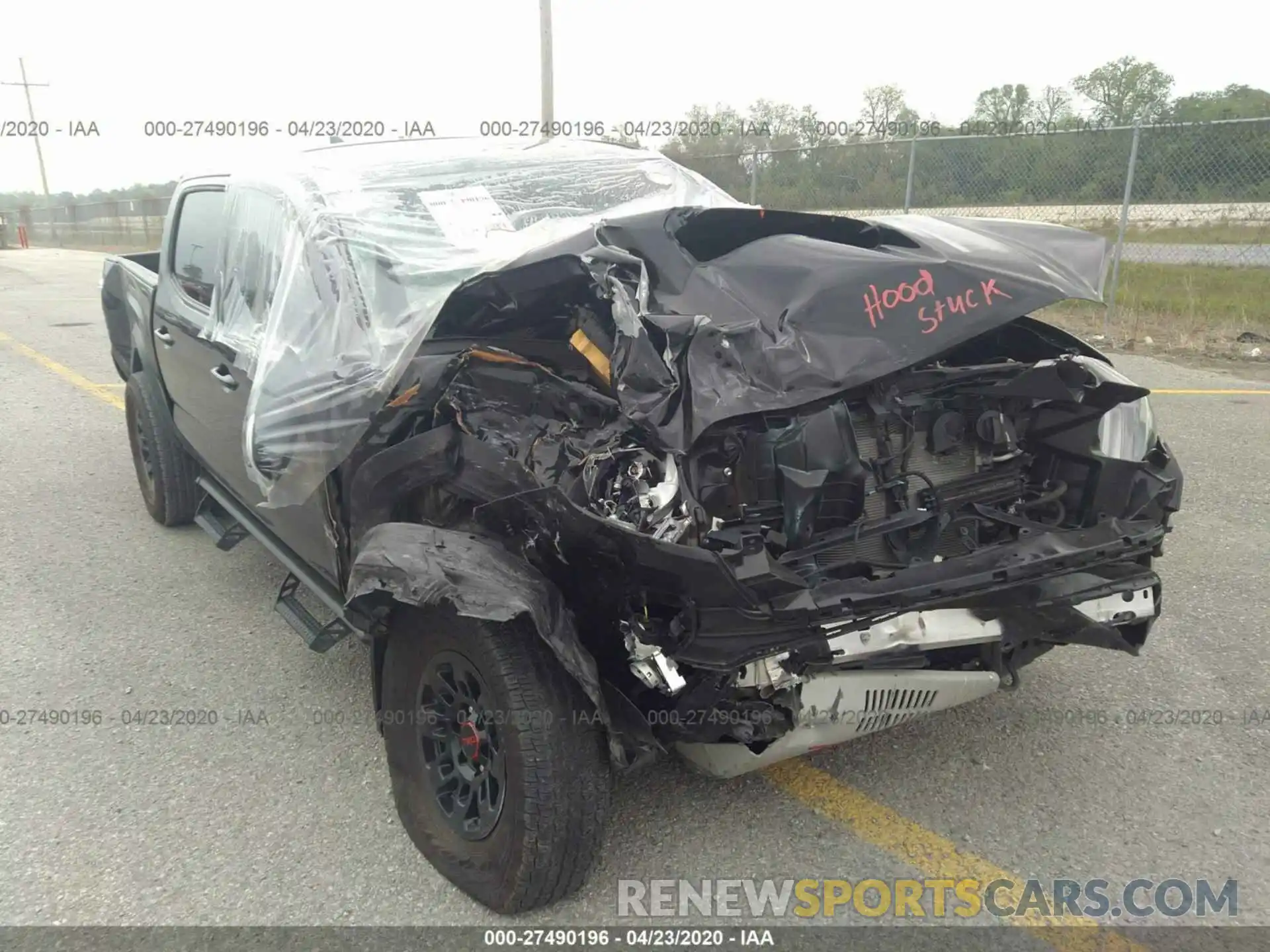 6 Photograph of a damaged car 5TFCZ5AN9KX179062 TOYOTA TACOMA 2019