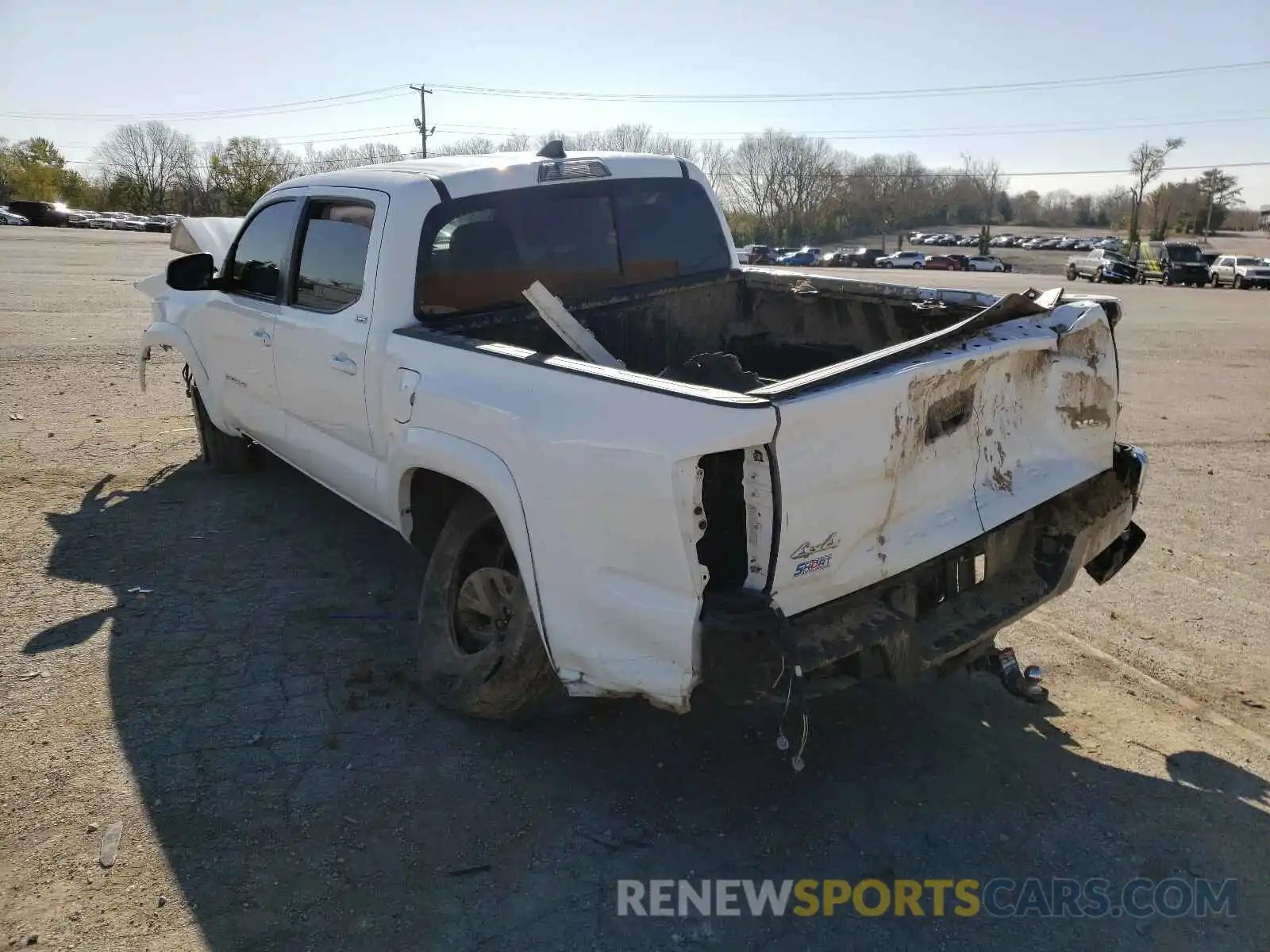 3 Photograph of a damaged car 5TFCZ5AN9KX180146 TOYOTA TACOMA 2019