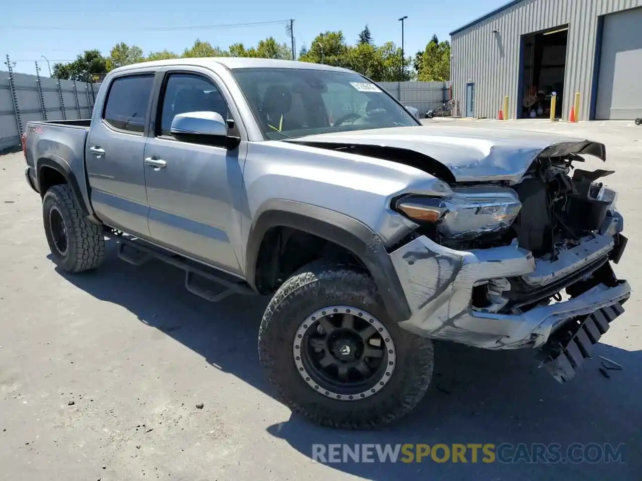 1 Photograph of a damaged car 5TFCZ5AN9KX181247 TOYOTA TACOMA 2019