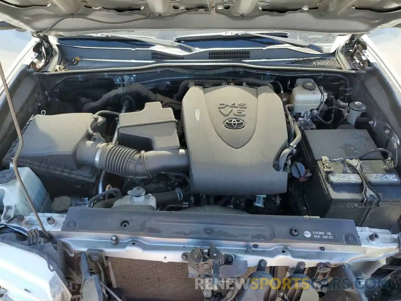 7 Photograph of a damaged car 5TFCZ5AN9KX181247 TOYOTA TACOMA 2019