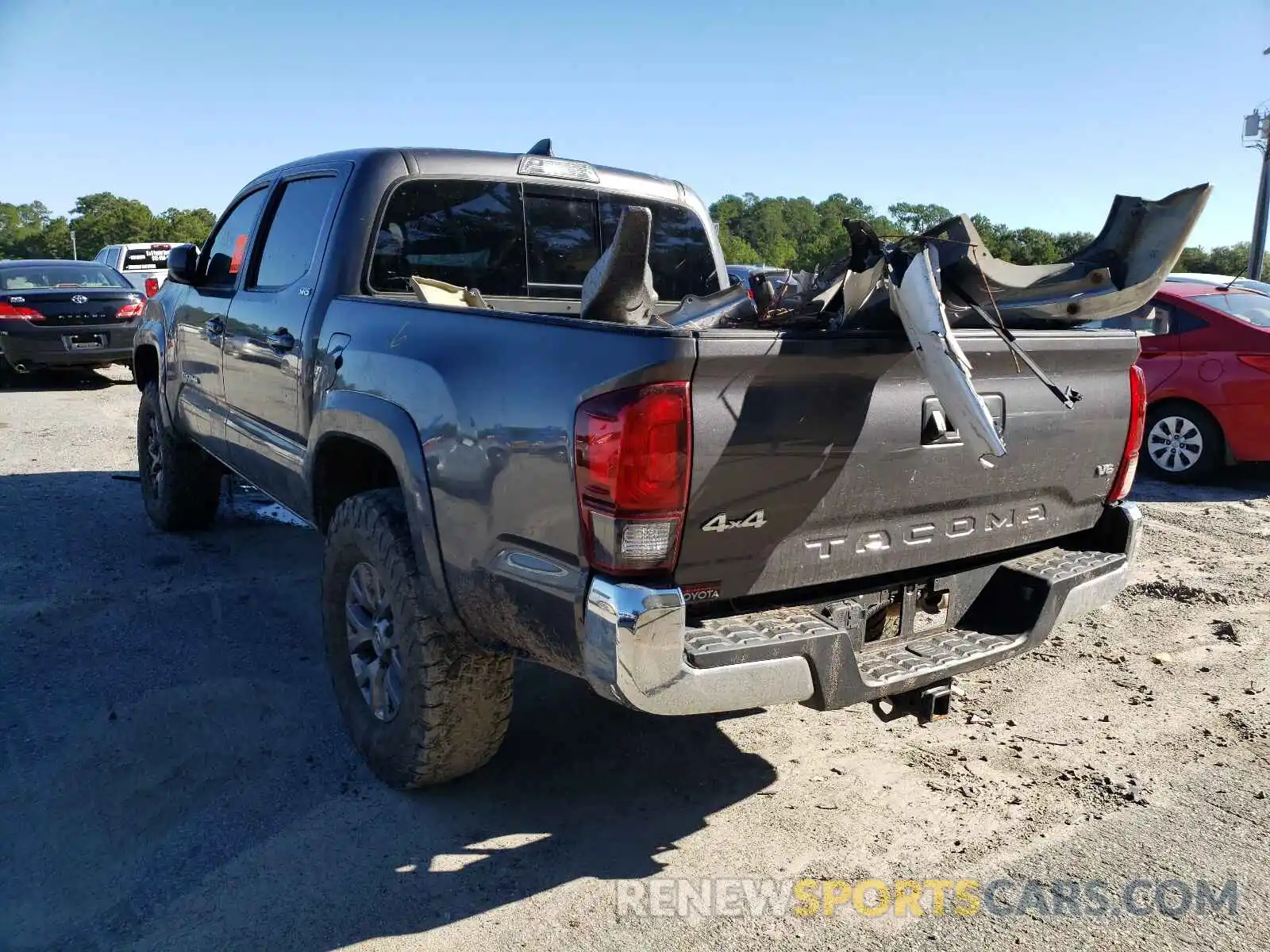 3 Photograph of a damaged car 5TFCZ5AN9KX182169 TOYOTA TACOMA 2019