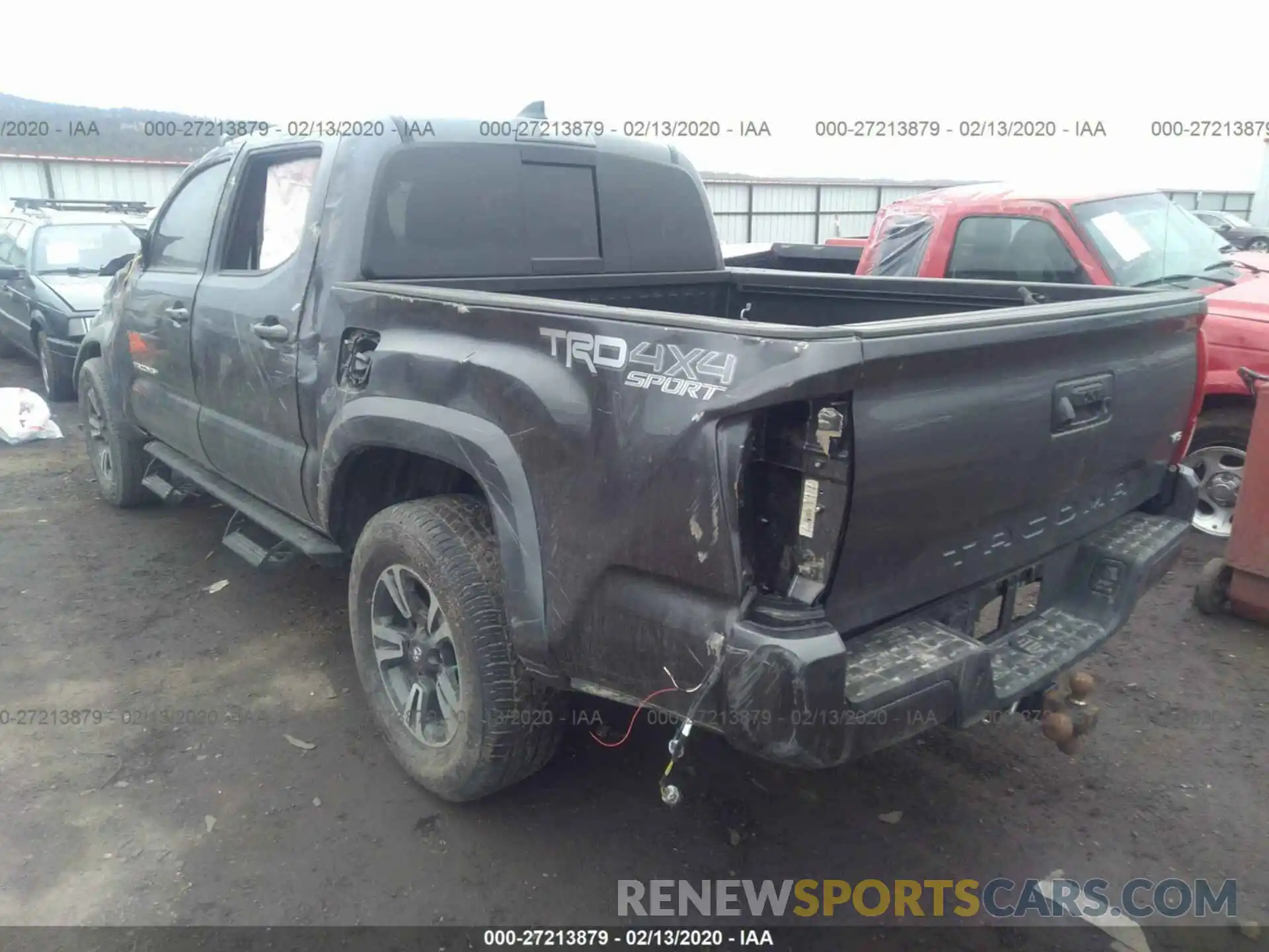 3 Photograph of a damaged car 5TFCZ5AN9KX191034 TOYOTA TACOMA 2019