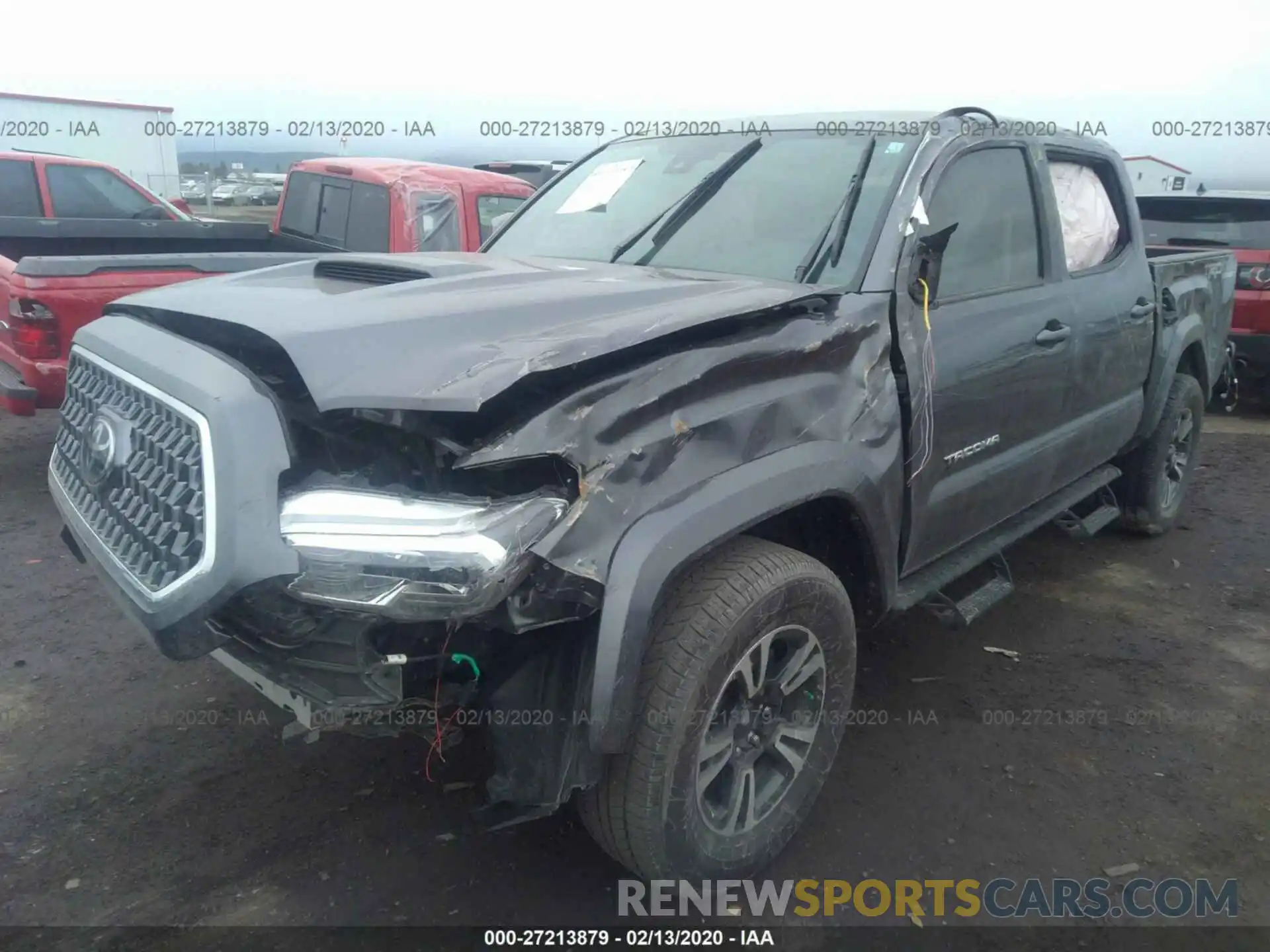 6 Photograph of a damaged car 5TFCZ5AN9KX191034 TOYOTA TACOMA 2019