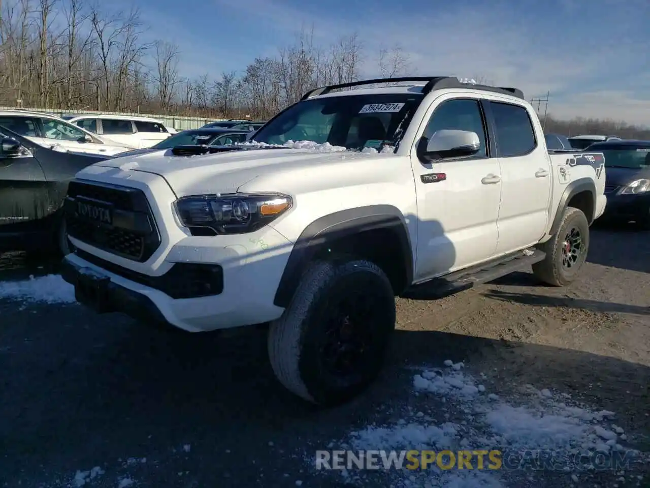 1 Photograph of a damaged car 5TFCZ5AN9KX196945 TOYOTA TACOMA 2019