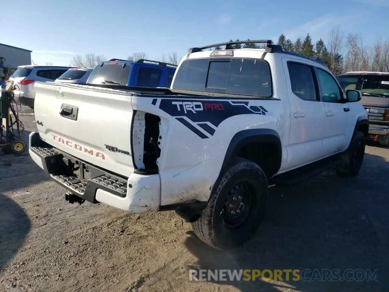 3 Photograph of a damaged car 5TFCZ5AN9KX196945 TOYOTA TACOMA 2019