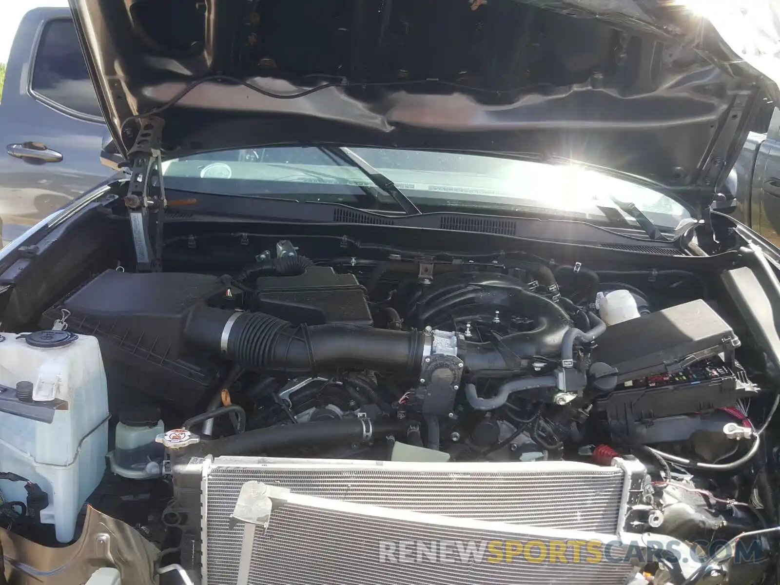 7 Photograph of a damaged car 5TFCZ5AN9KX197951 TOYOTA TACOMA 2019