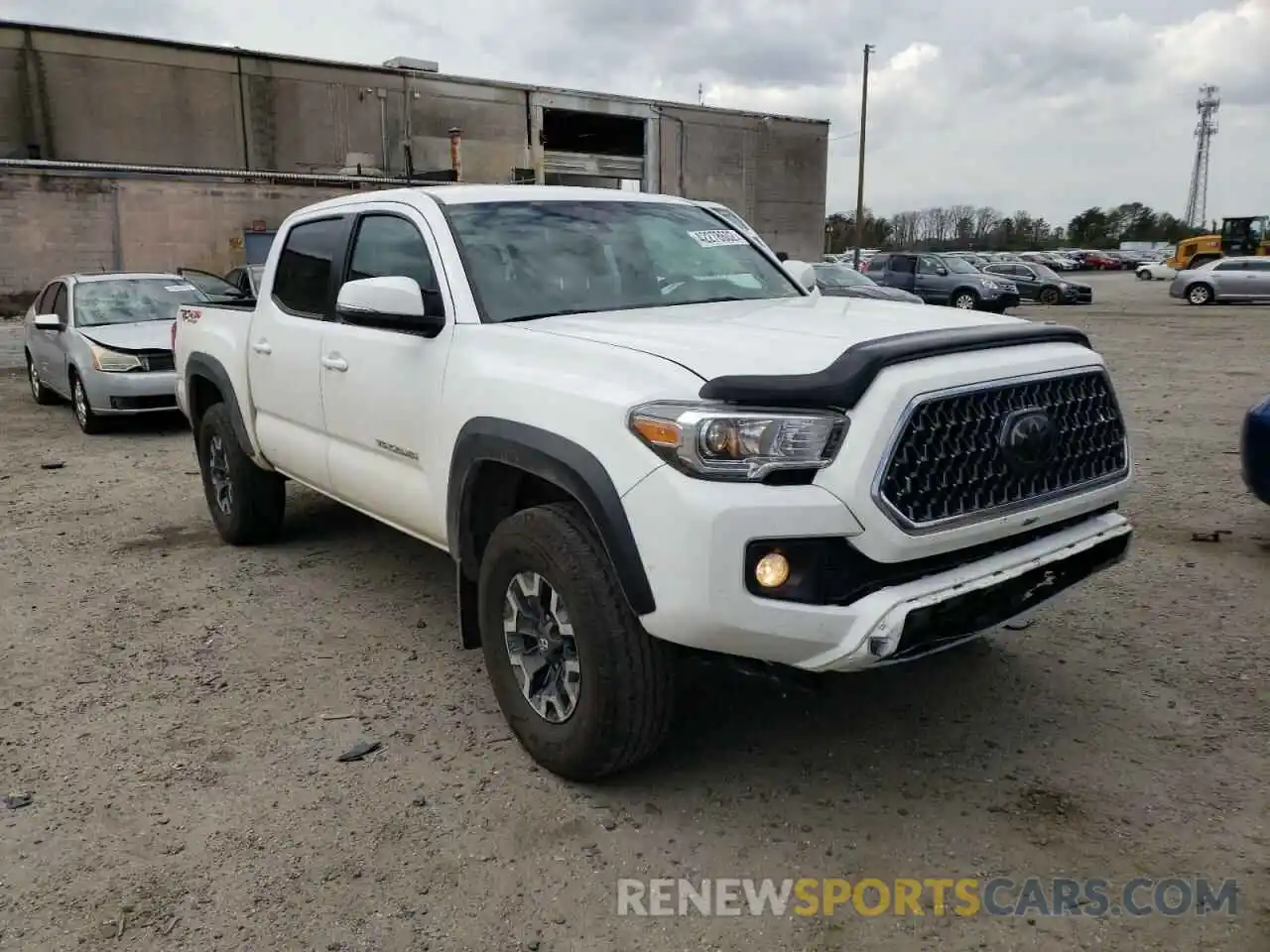 1 Photograph of a damaged car 5TFCZ5AN9KX210973 TOYOTA TACOMA 2019