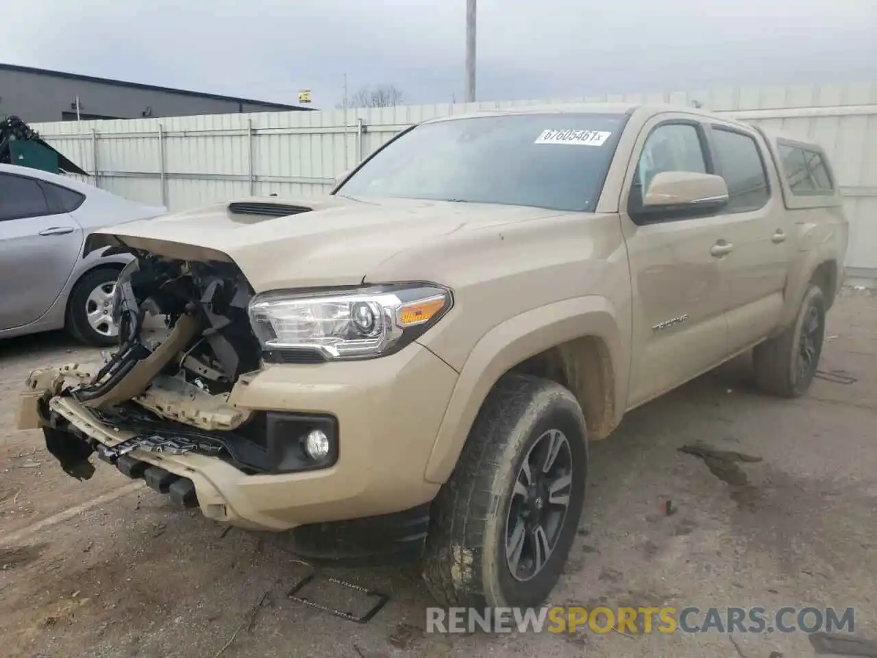 2 Photograph of a damaged car 5TFCZ5ANXKX169057 TOYOTA TACOMA 2019